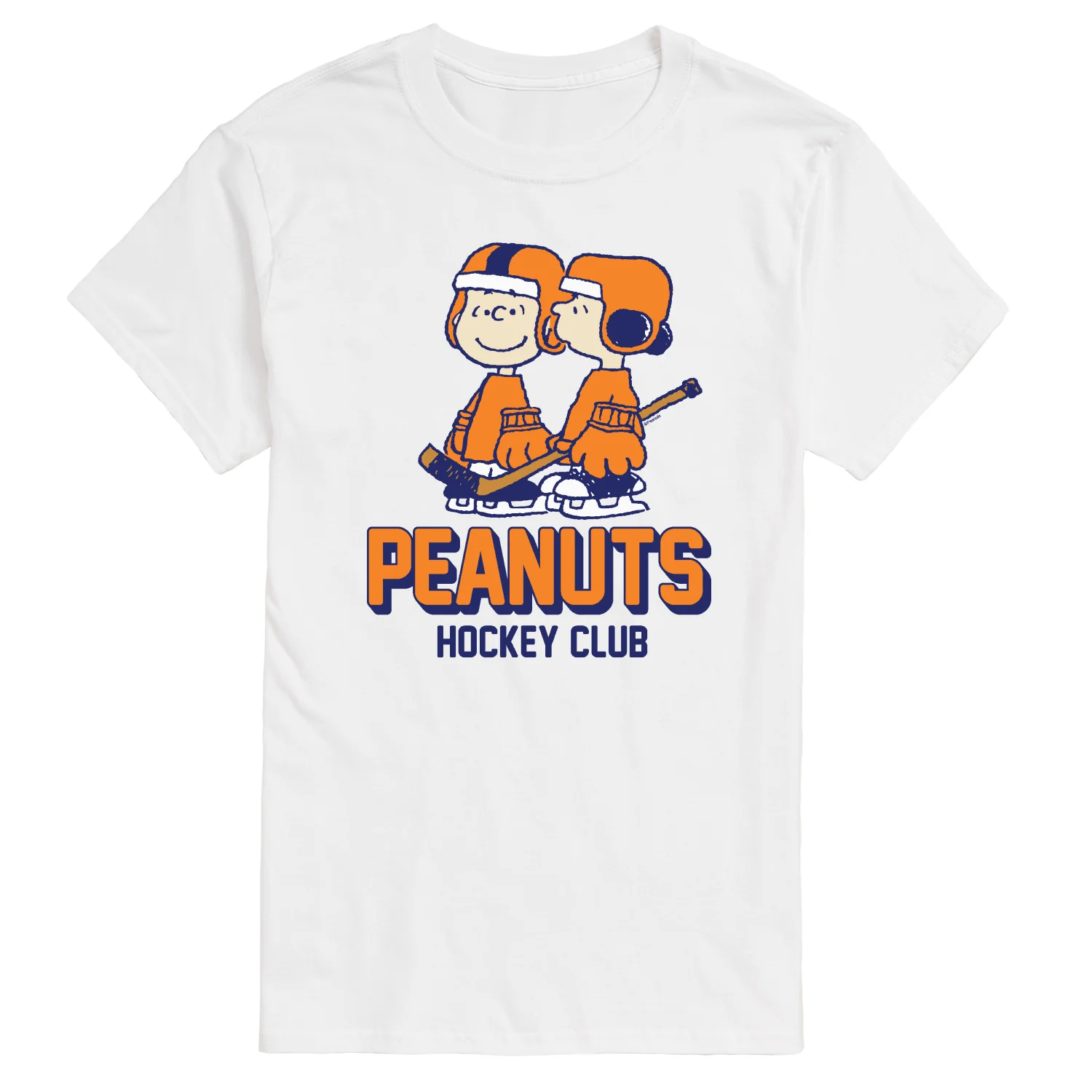 Peanuts - Hockey Club - Men's Short Sleeve Graphic T-Shirt