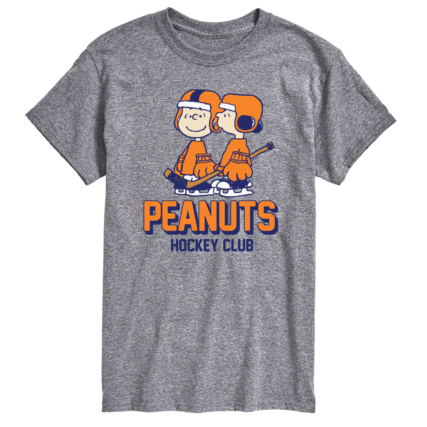 Peanuts - Hockey Club - Men's Short Sleeve Graphic T-Shirt - Image 2