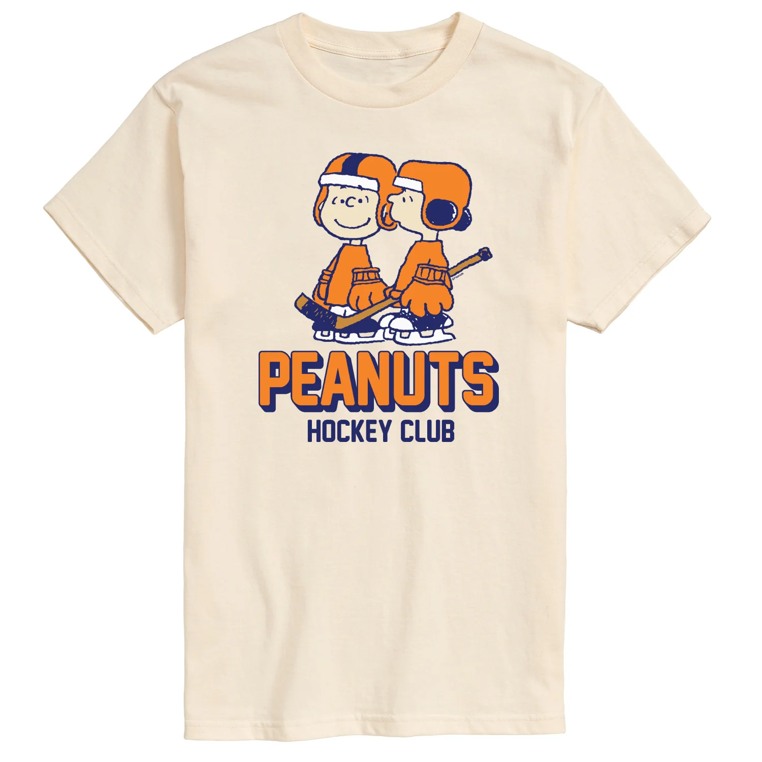 Peanuts - Hockey Club - Men's Short Sleeve Graphic T-Shirt - Image 3