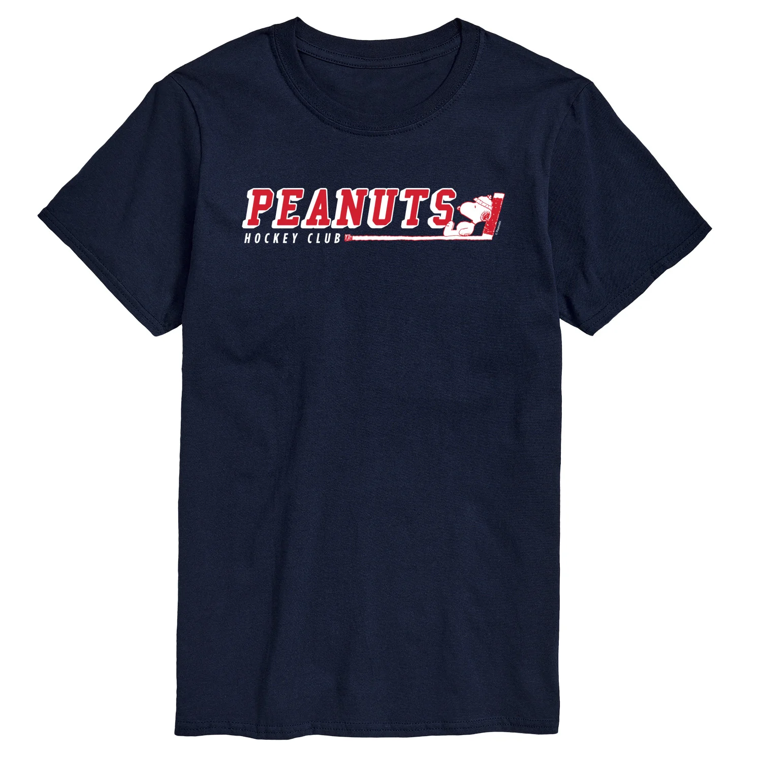 Peanuts - Hockey Club Snoopy - Men's Short Sleeve Graphic T-Shirt