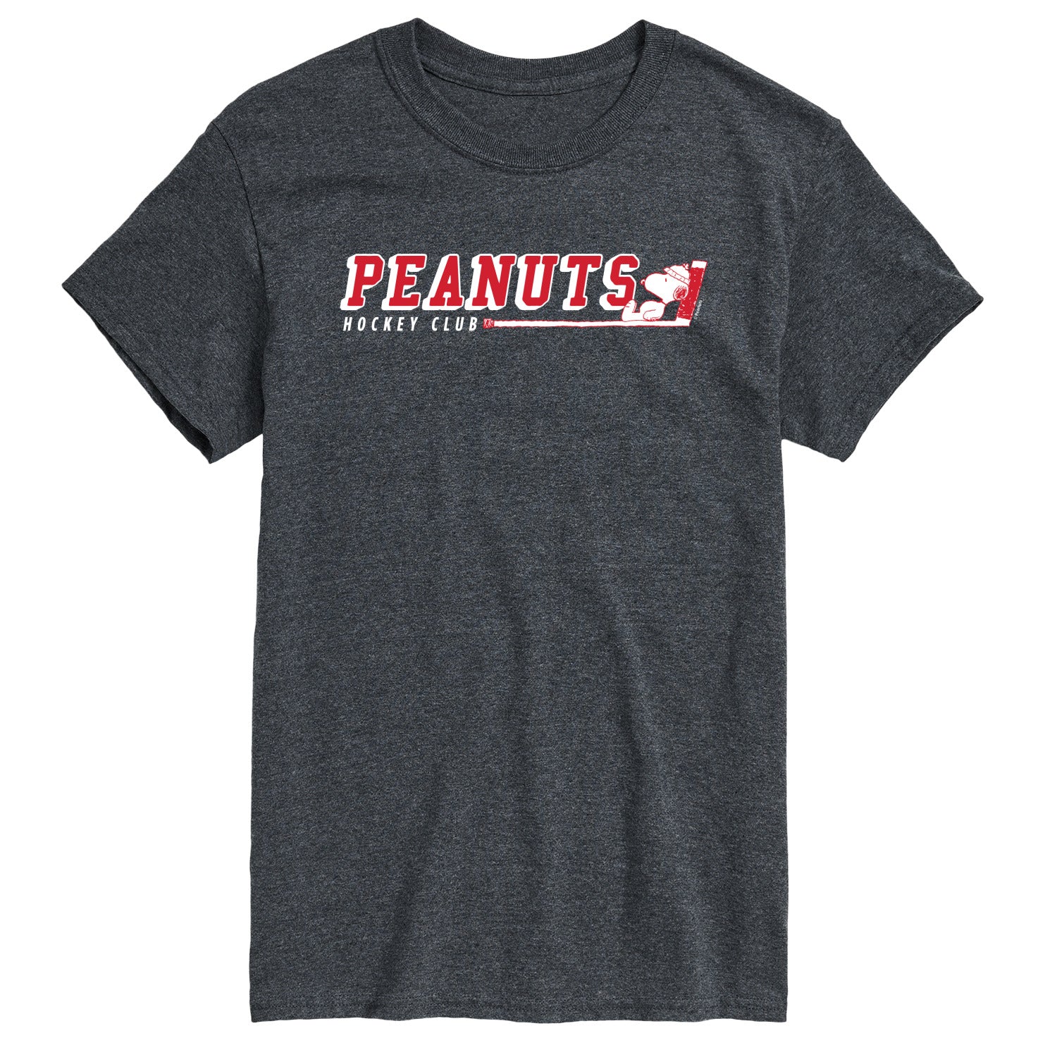 Peanuts - Hockey Club Snoopy - Men's Short Sleeve Graphic T-Shirt - Image 3
