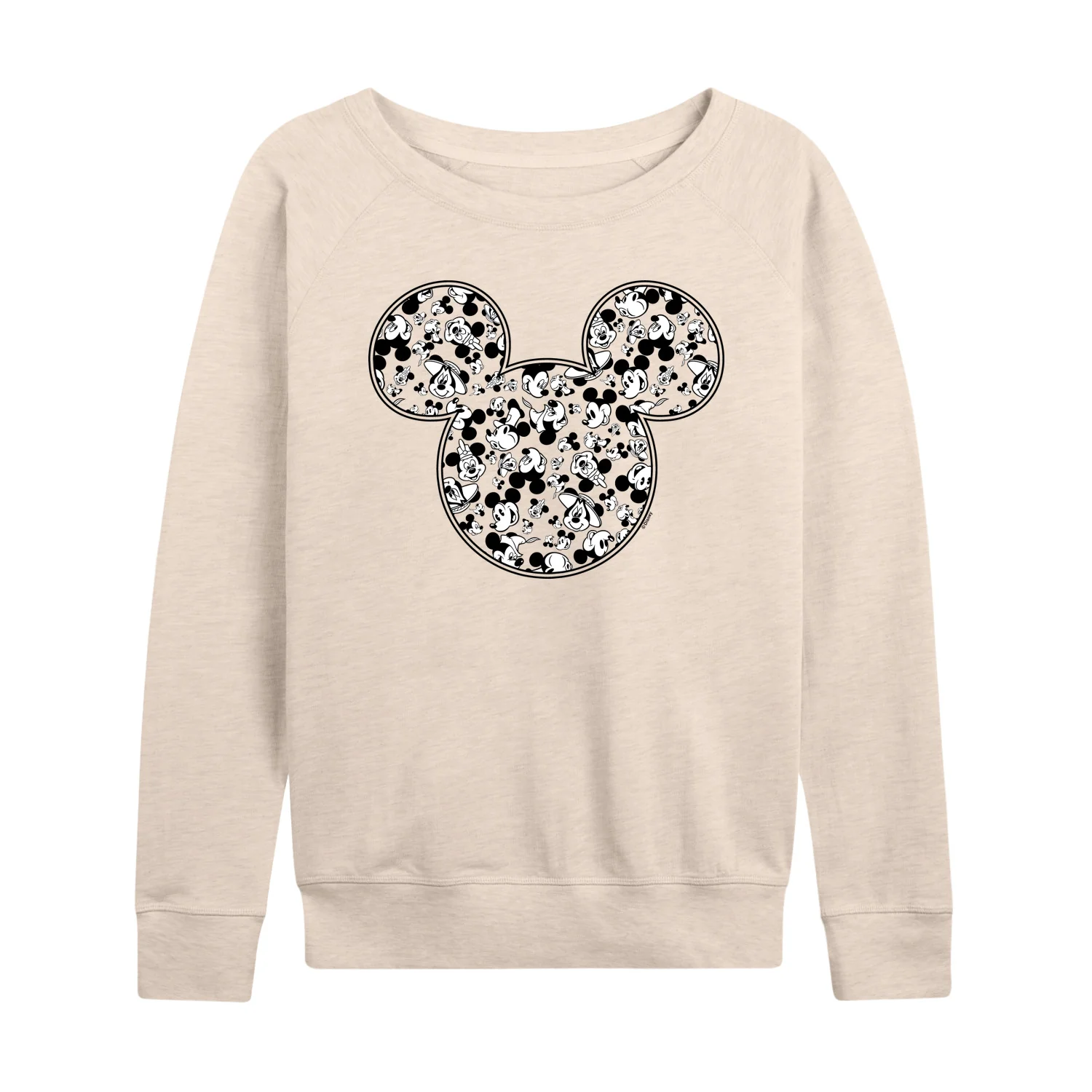 Mickey & Friends - Meta Mickey - Women's Lightweight French Terry Long Sleeve Shirt