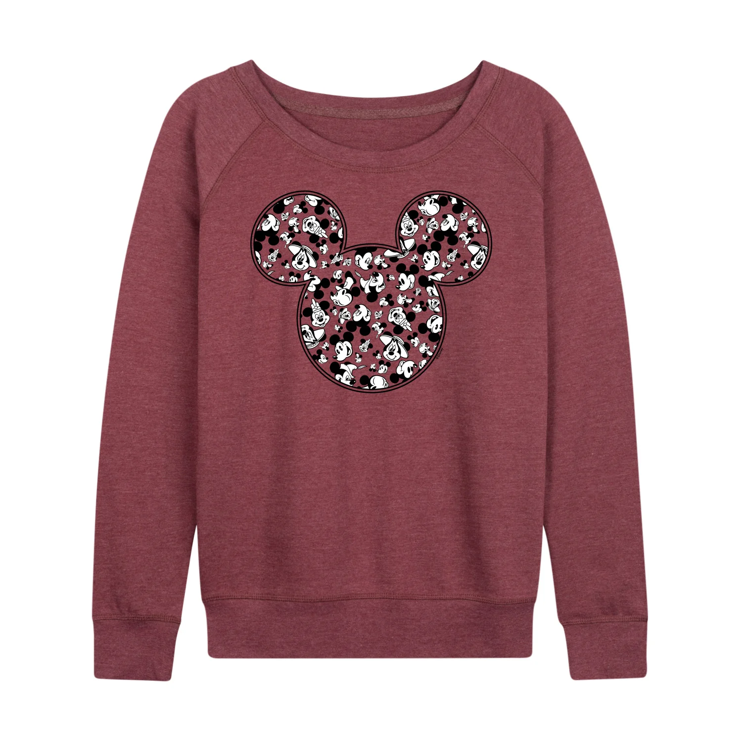 Mickey & Friends - Meta Mickey - Women's Lightweight French Terry Long Sleeve Shirt - Image 3