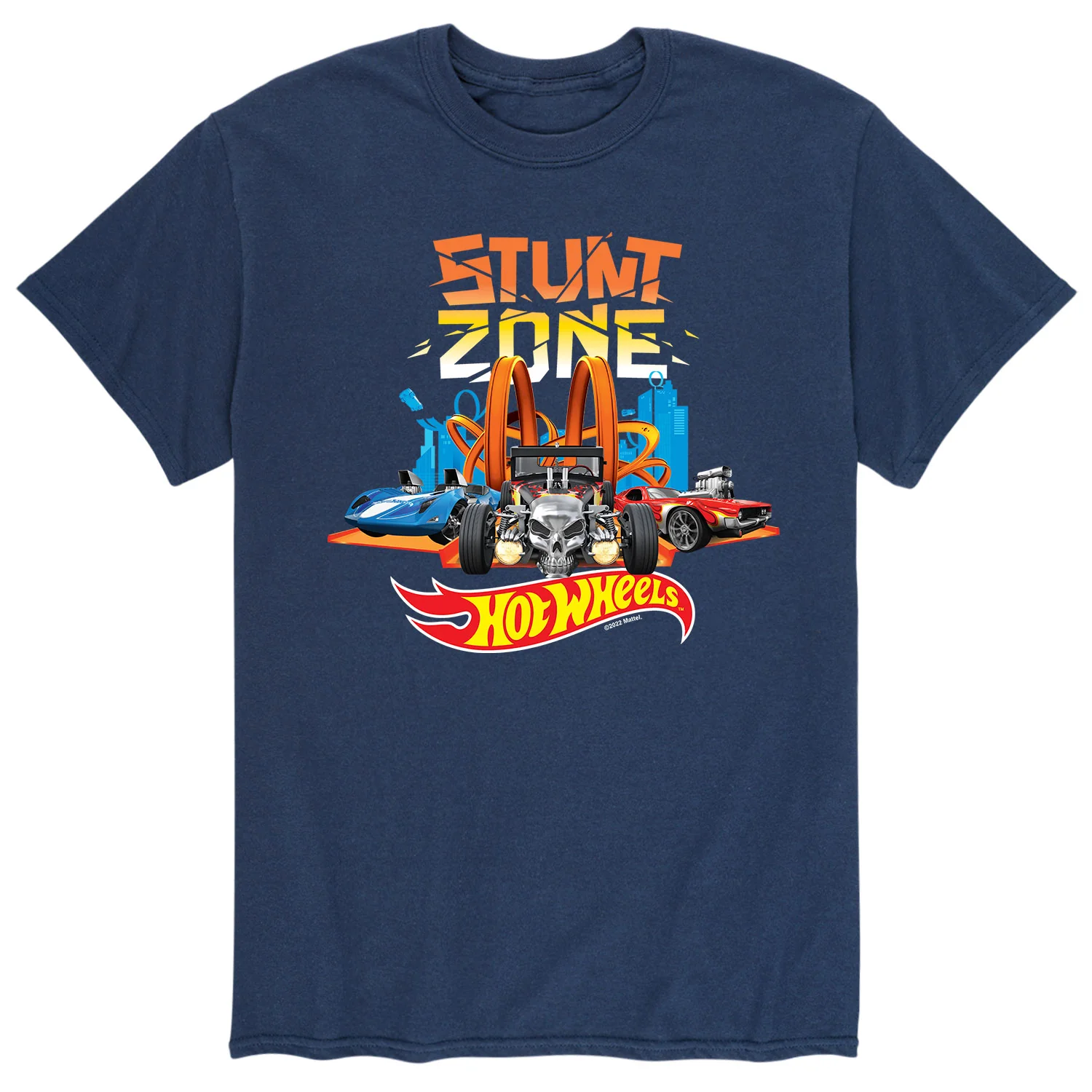 Hot Wheels - Stunt Zone - Men's Short Sleeve Graphic T-Shirt