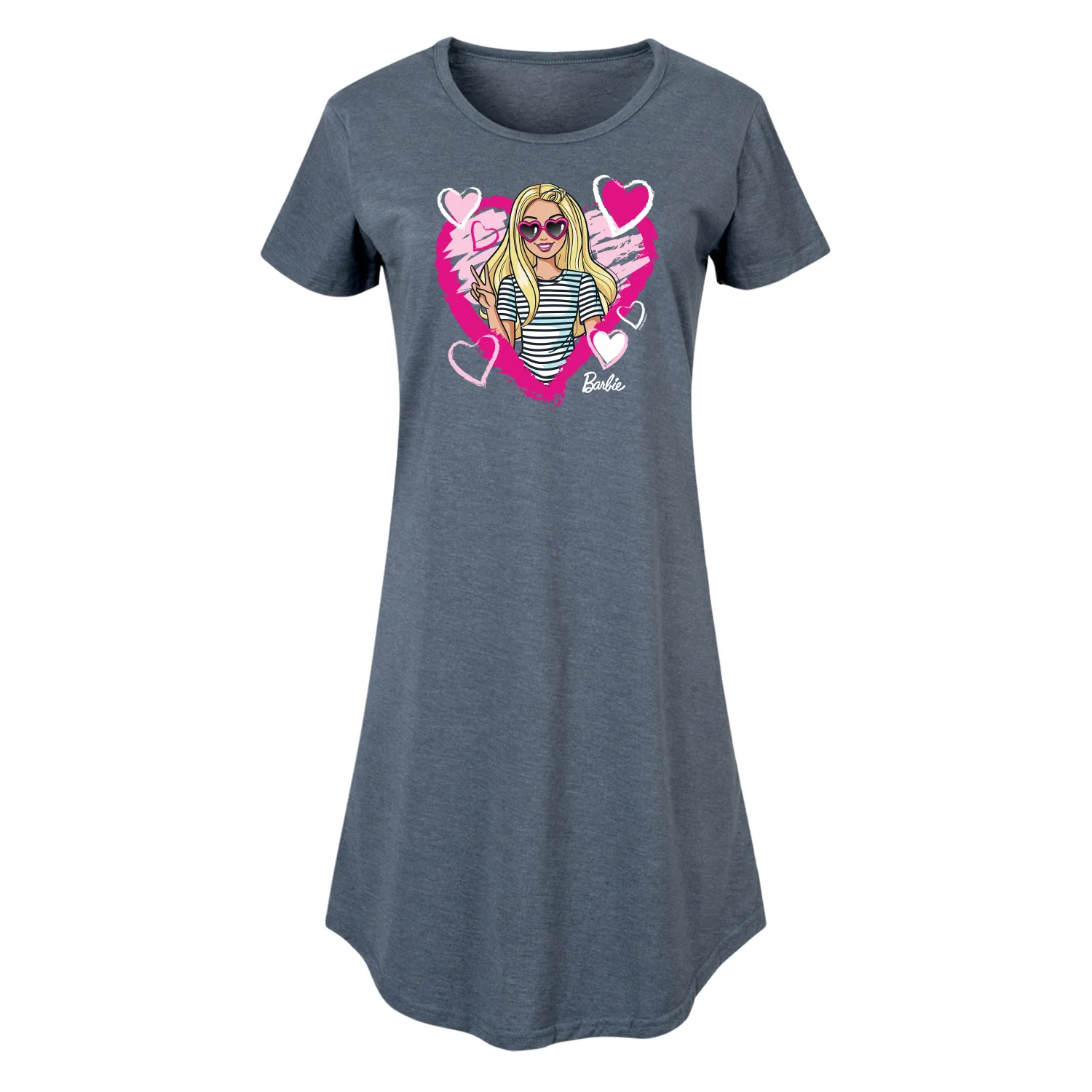 Barbie - Sketchy Hearts Barbie - Women's Any Way Dress - Image 2