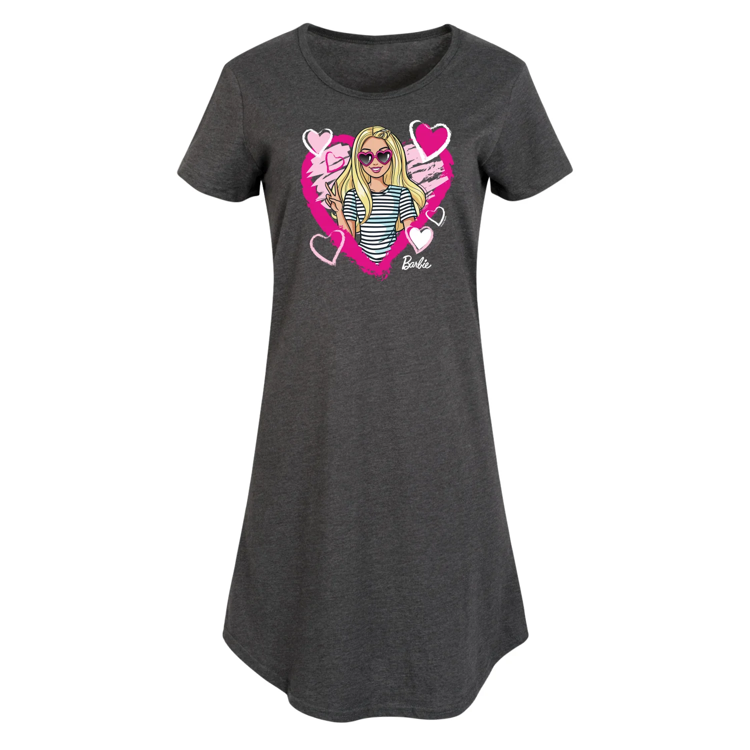 Barbie - Sketchy Hearts Barbie - Women's Any Way Dress - Image 3