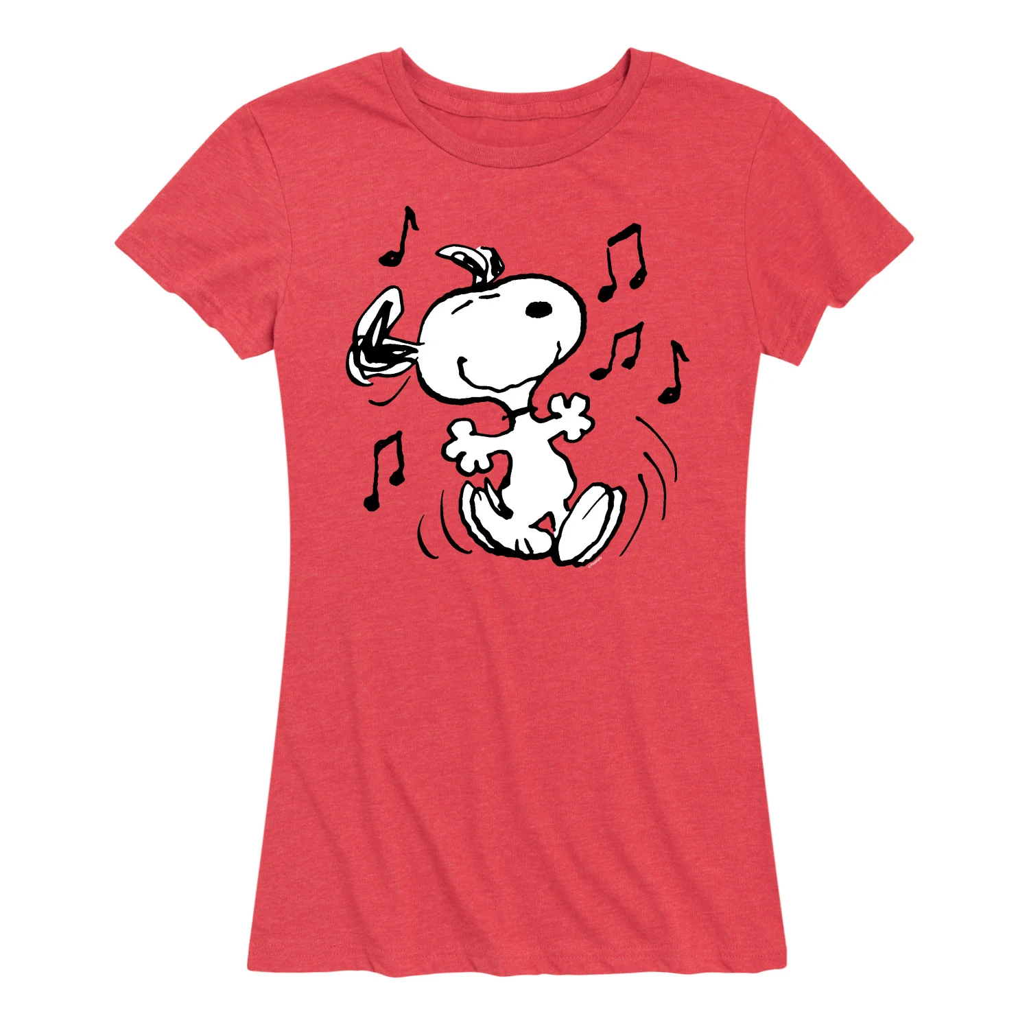 Peanuts - Snoopy Dancing - Women's Short Sleeve Graphic T-Shirt - Image 3