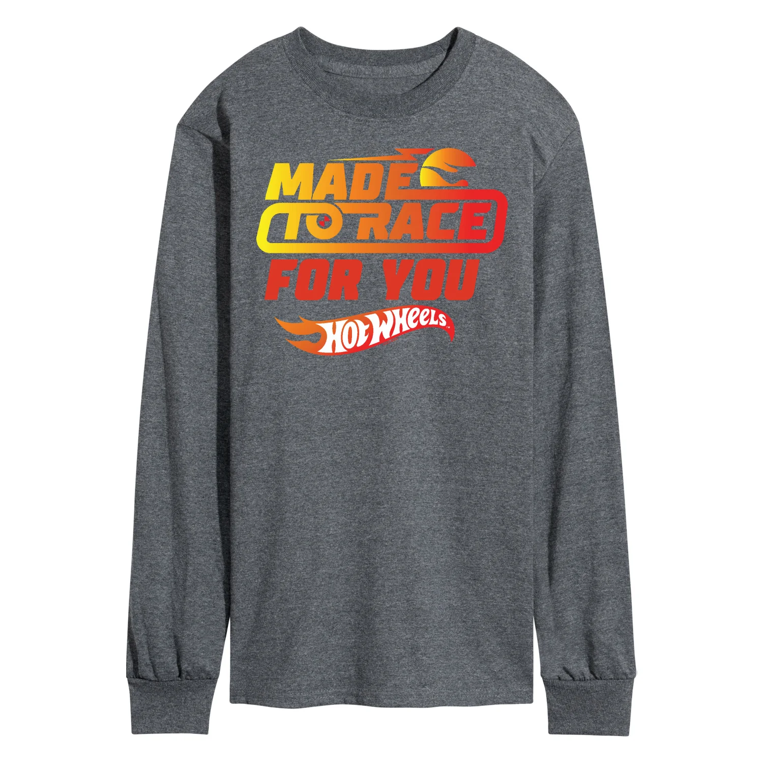 Hot Wheels - Valentine's Made to Race - Men's Long Sleeve T-Shirt - Image 3