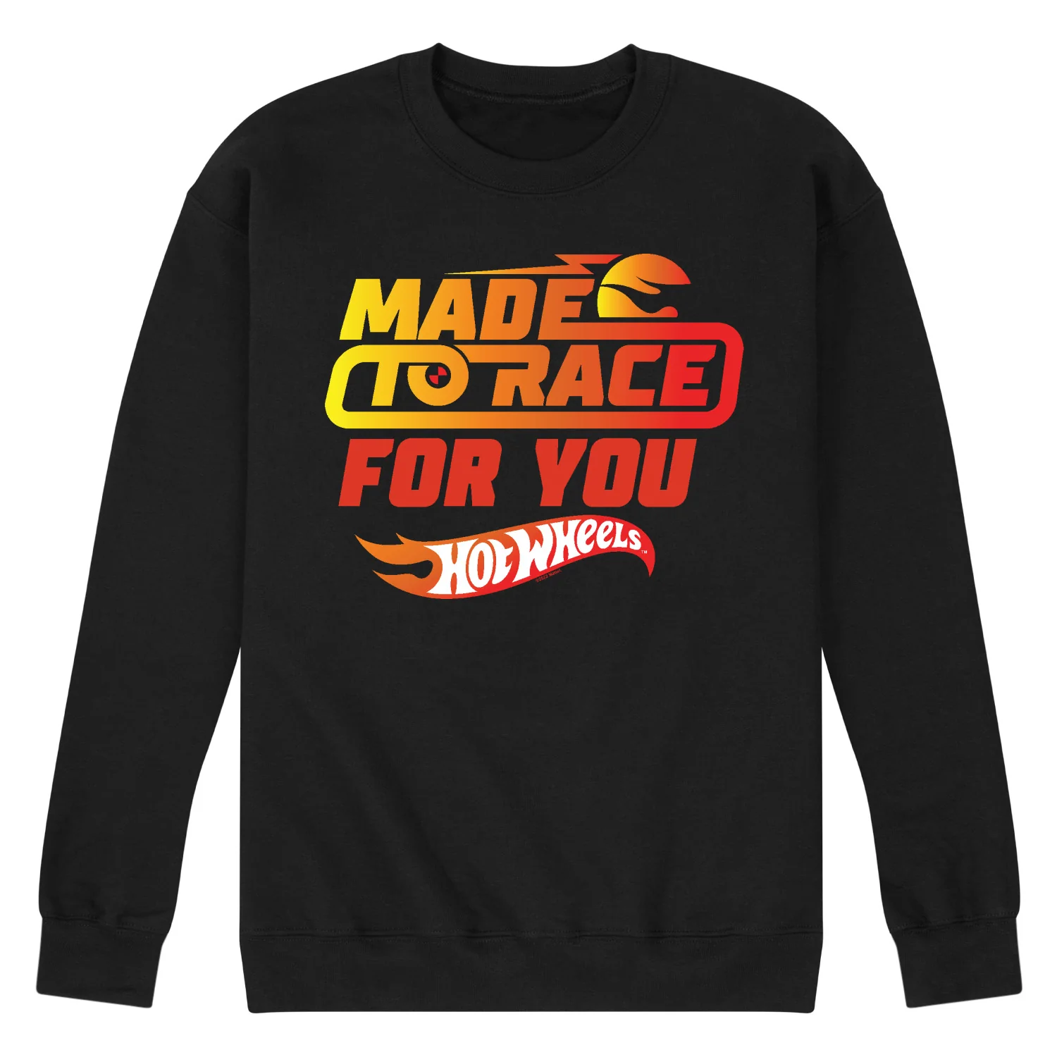 Hot Wheels - Valentine's Made to Race - Men's Crew Neck Fleece Pullover - Image 2
