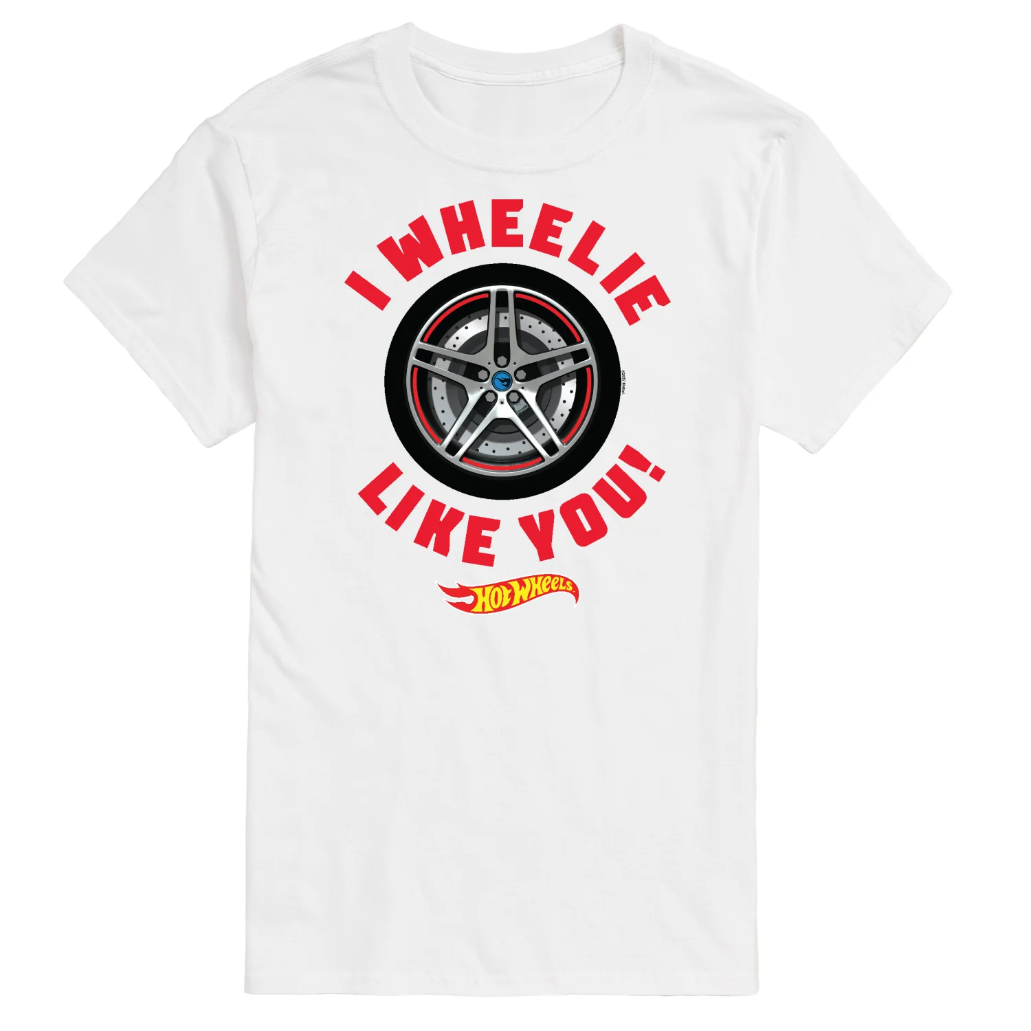 Hot Wheels - Valentine's I Wheelie Like You - Men's Short Sleeve Graphic T-Shirt