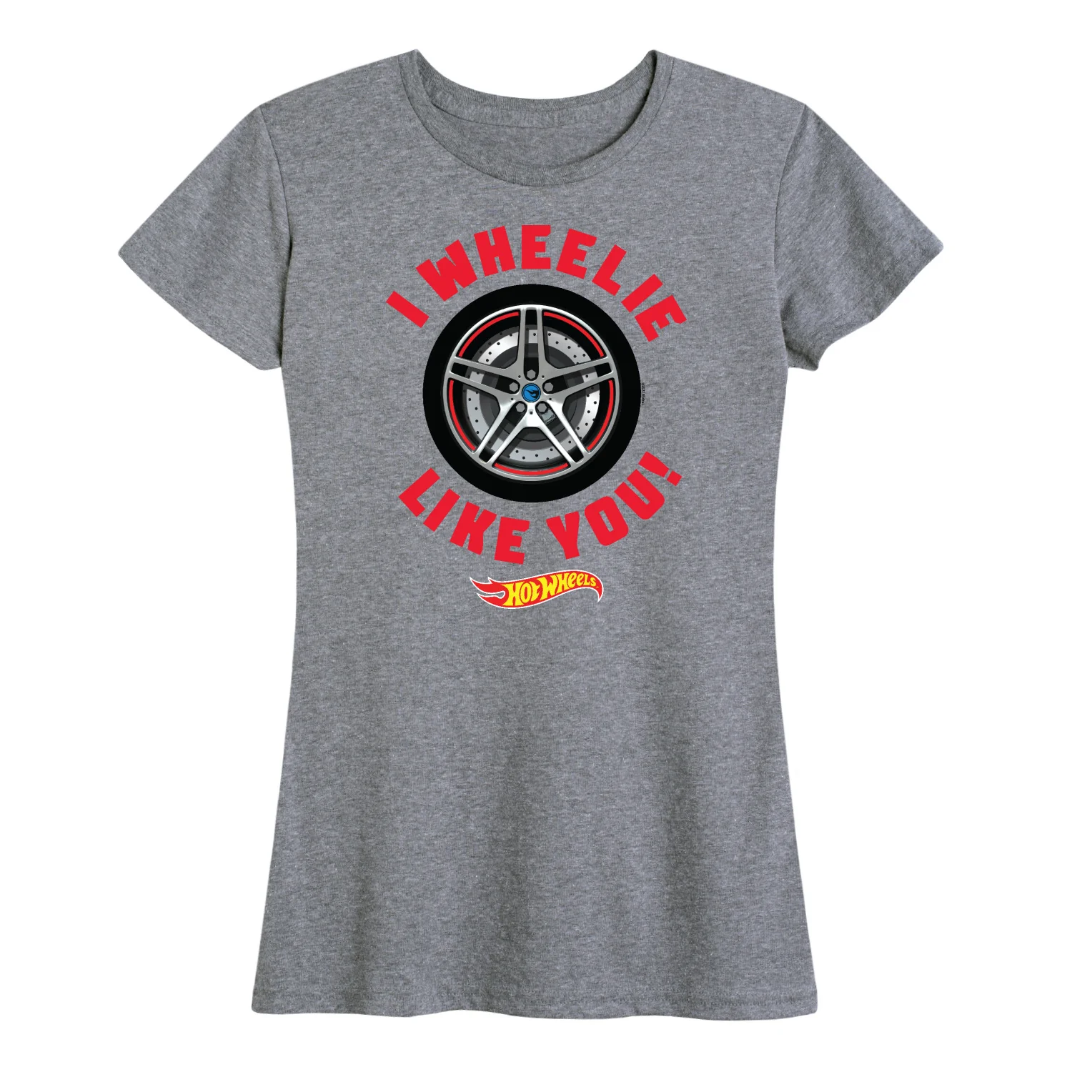 Hot Wheels - Valentine's I Wheelie Like You - Women's Short Sleeve Graphic T-Shirt - Image 3
