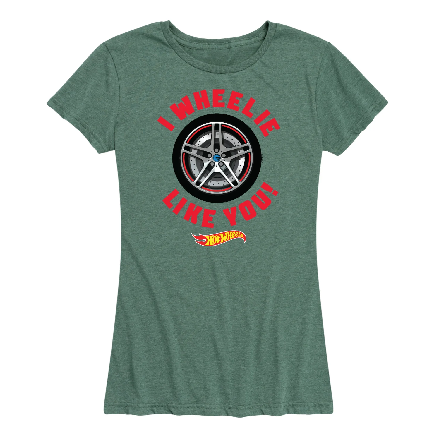 Hot Wheels - Valentine's I Wheelie Like You - Women's Short Sleeve Graphic T-Shirt - Image 4