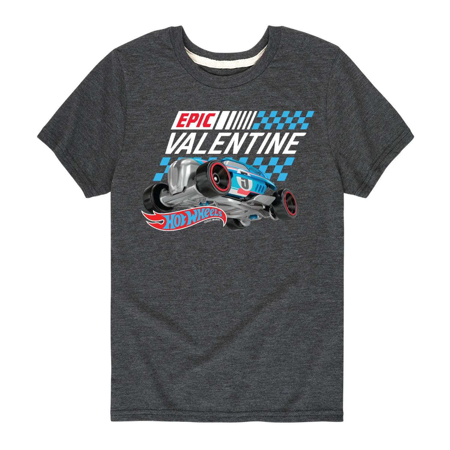 Hot Wheels - Valentine's Epic - Toddler And Youth Short Sleeve Graphic T-Shirt - Image 3