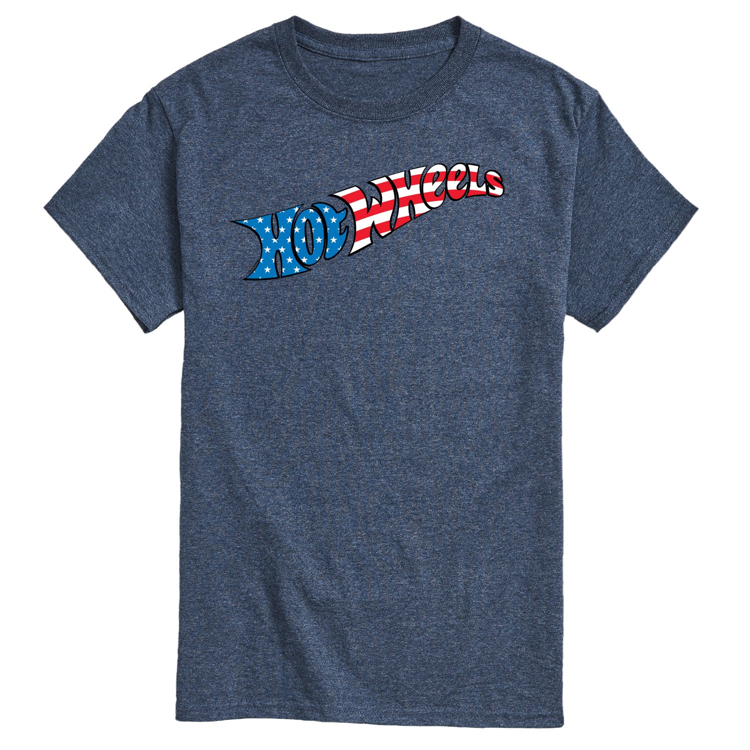 Hot Wheels - Flag Logo - Usa - Men's Short Sleeve T-Shirt - Image 5