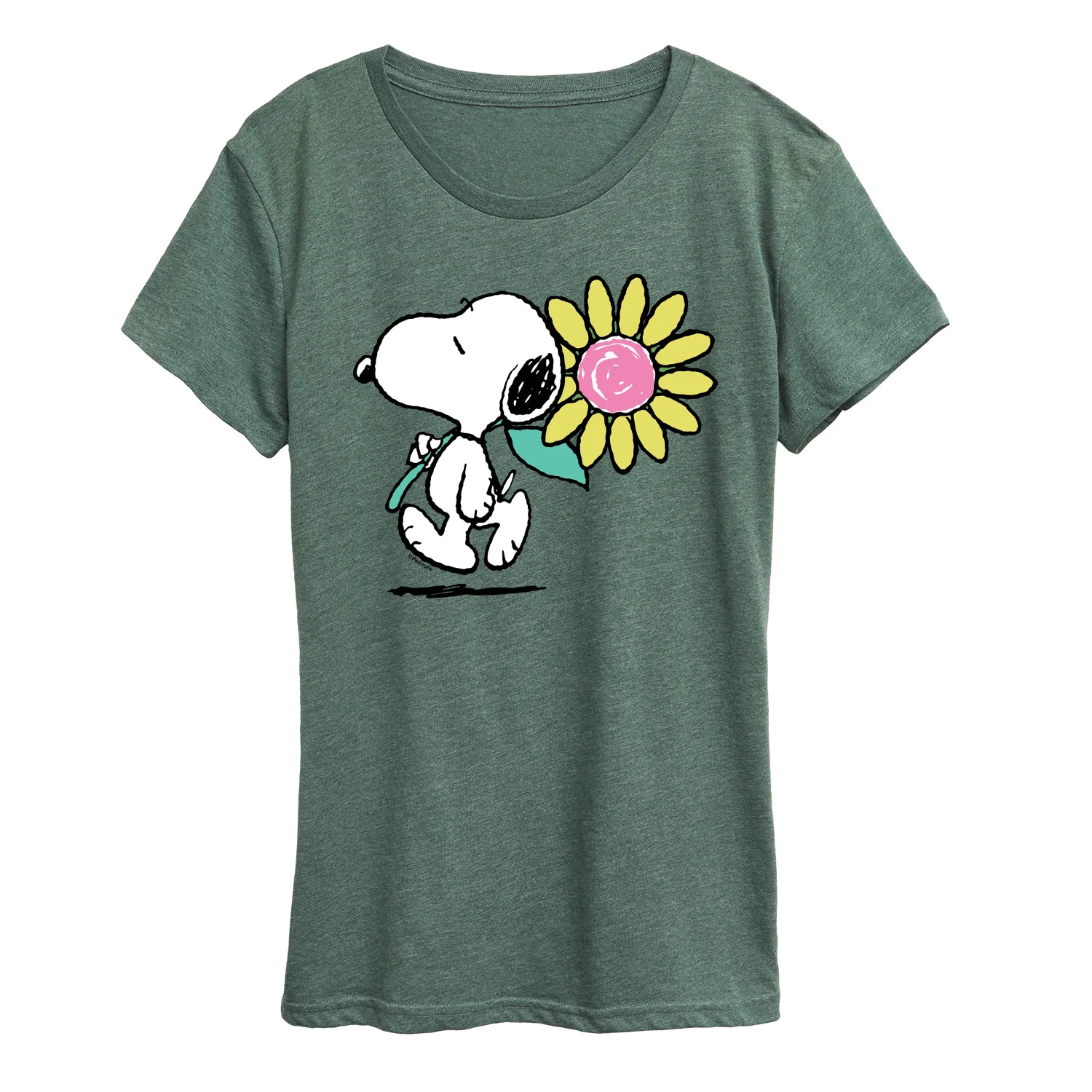 Peanuts - Snoopy Daisy - Women's Short Sleeve Graphic T-Shirt - Image 10