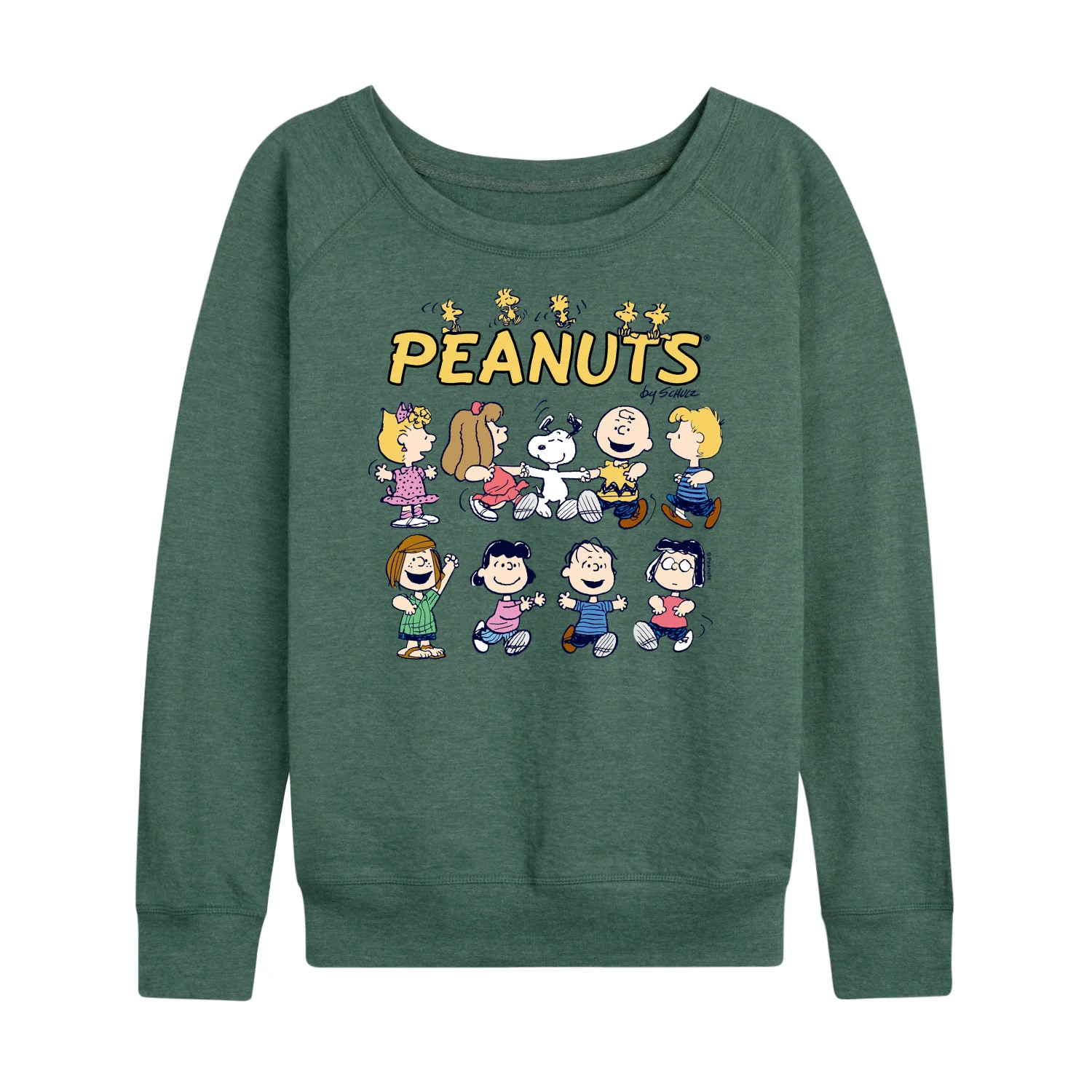 Peanuts - Peanuts Characters - Women's Lightweight French Terry Long Sleeve Shirt - Image 2