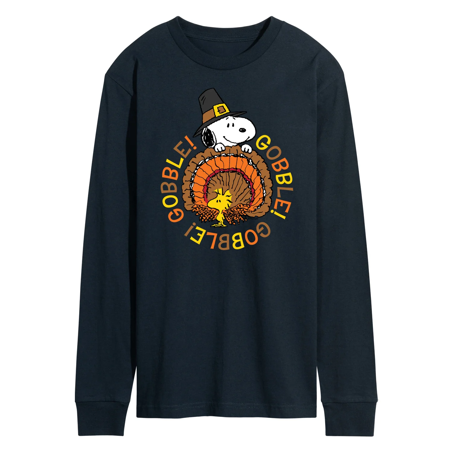 Peanuts - Gobble Gobble - Men's Long Sleeve T-Shirt - Image 3