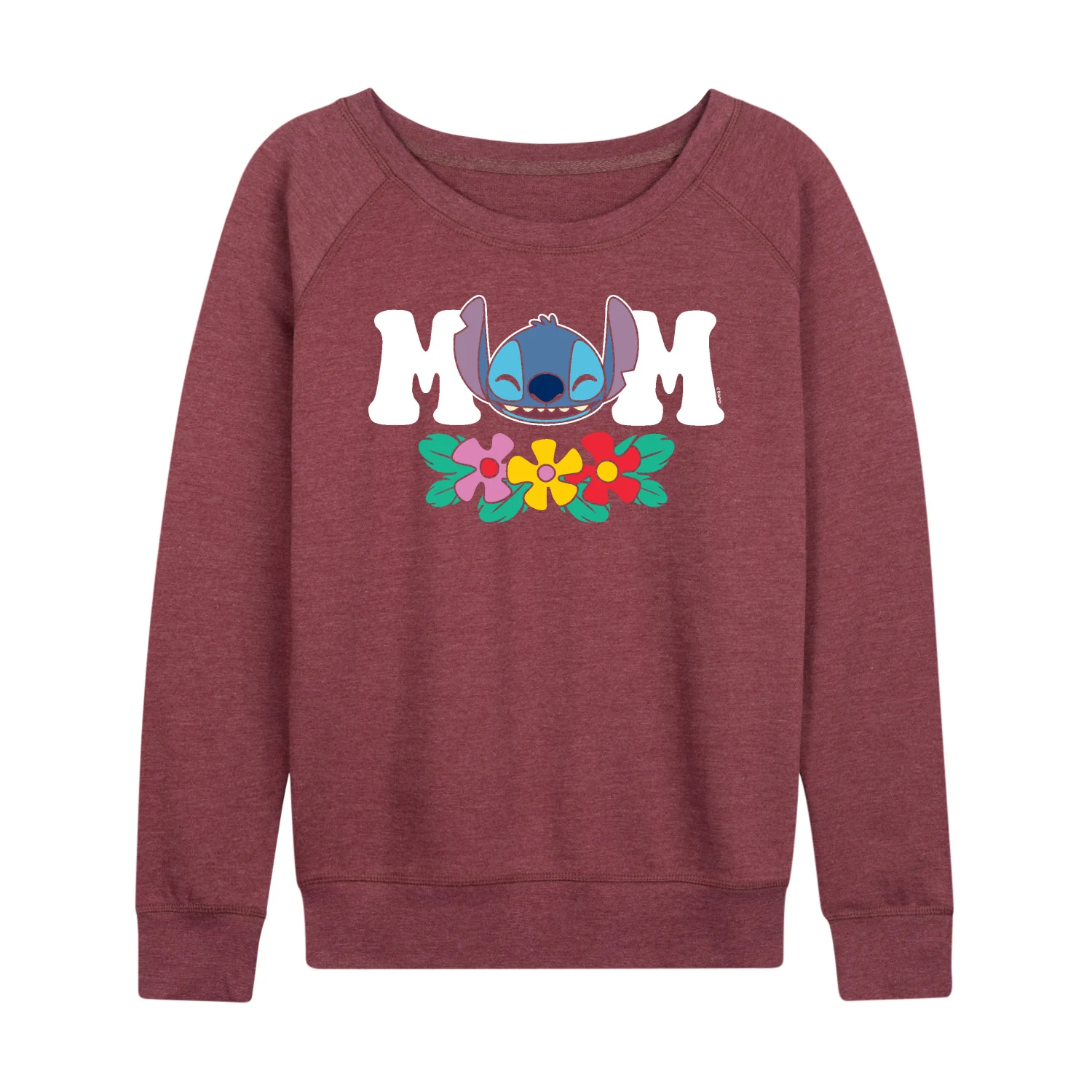 Lilo & Stitch - Stitch Mom - Women's French Terry Long Sleeve Pullover - Image 4