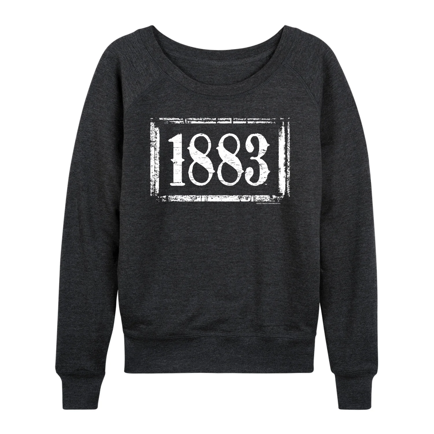 Yellowstone - 1883 Logo - Women's French Terry Long Sleeve Pullover