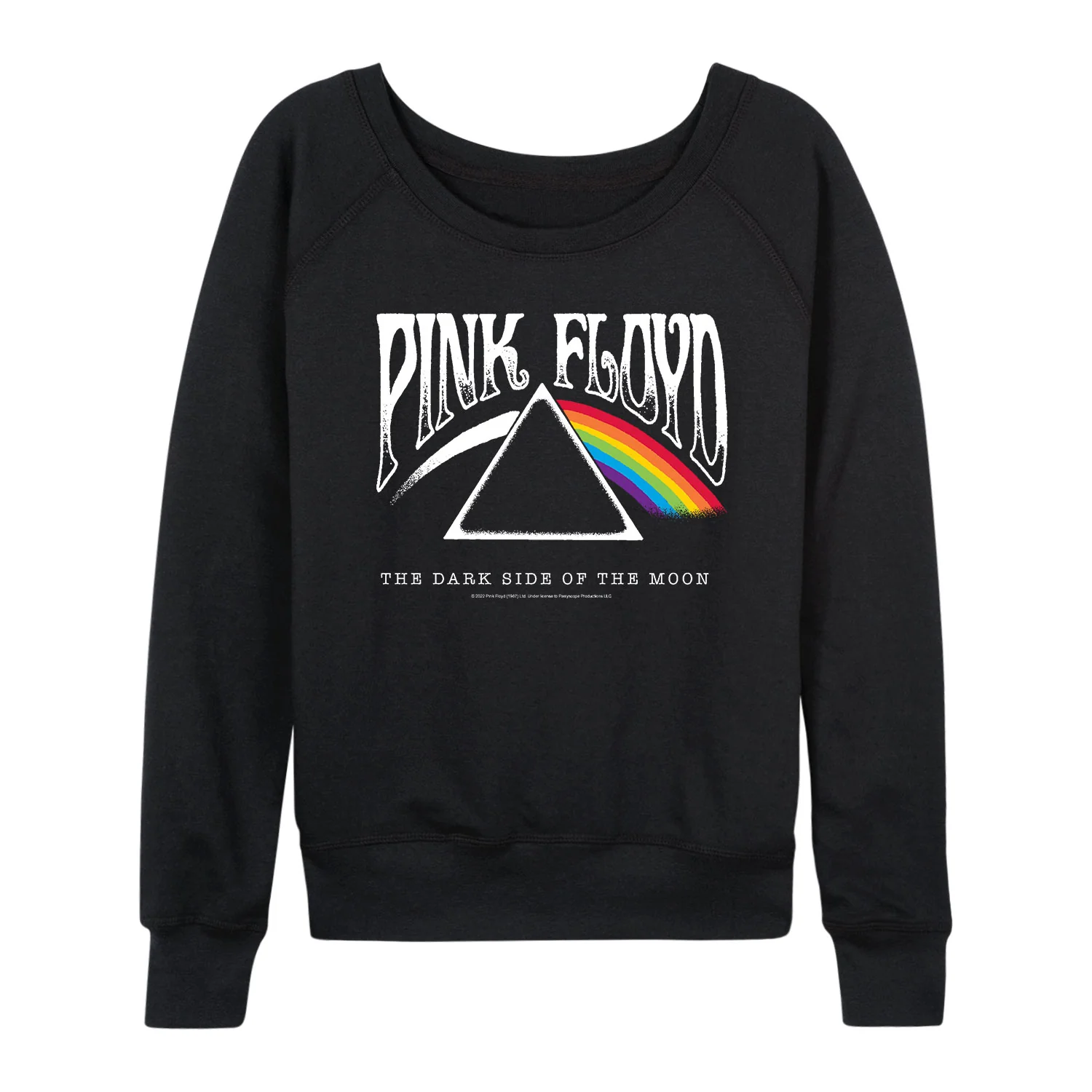 Pink Floyd - DSOTM - Women's Lightweight French Terry Long Sleeve Shirt