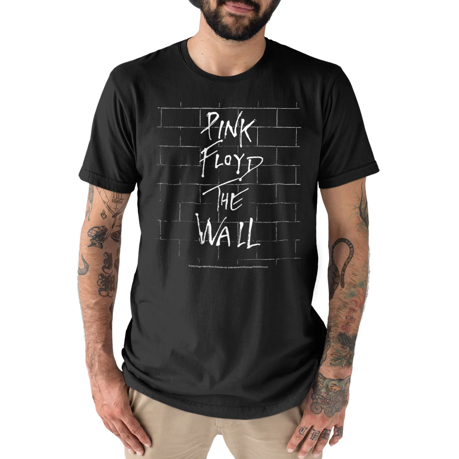 Pink Floyd - The Wall - Retro Rock Band Tee - Men's Short Sleeve Graphic T-Shirt