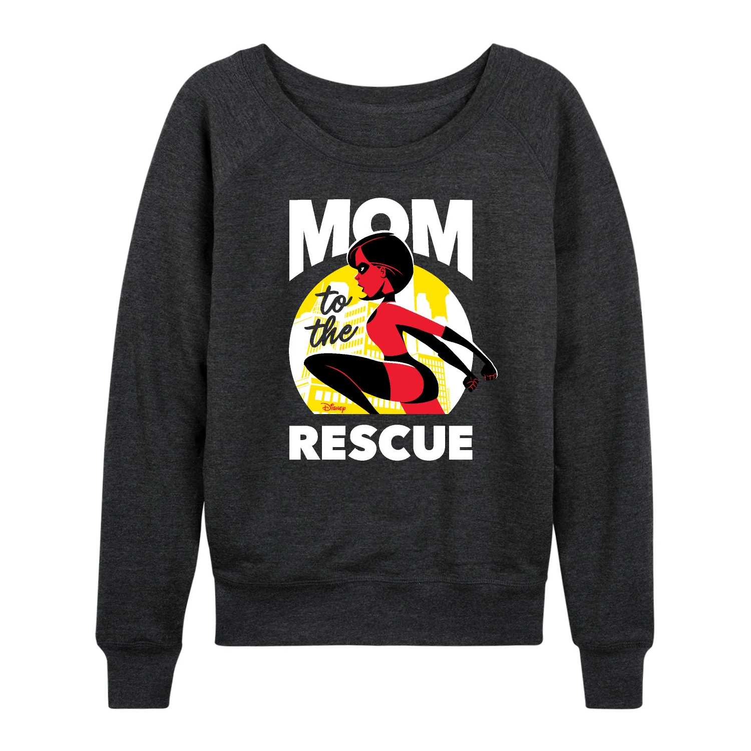 The Incredibles - Mom To The Rescue - Women's Lightweight French Terry Long Sleeve Shirt - Image 3