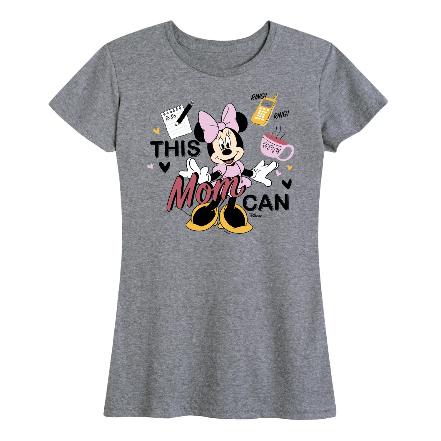 Mickey & Friends - This Mom Can - Women's Short Sleeve Graphic T-Shirt - Image 2