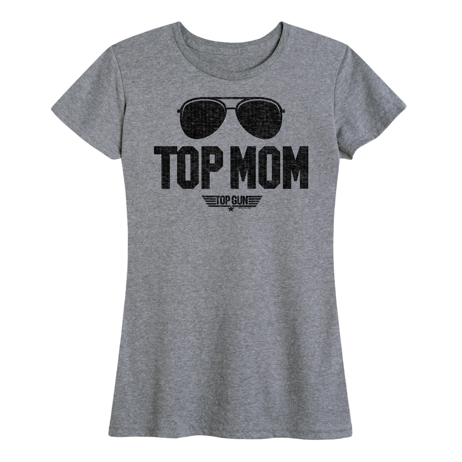 Top Gun - Top Mom - Women's Short Sleeve Graphic T-Shirt - Image 3