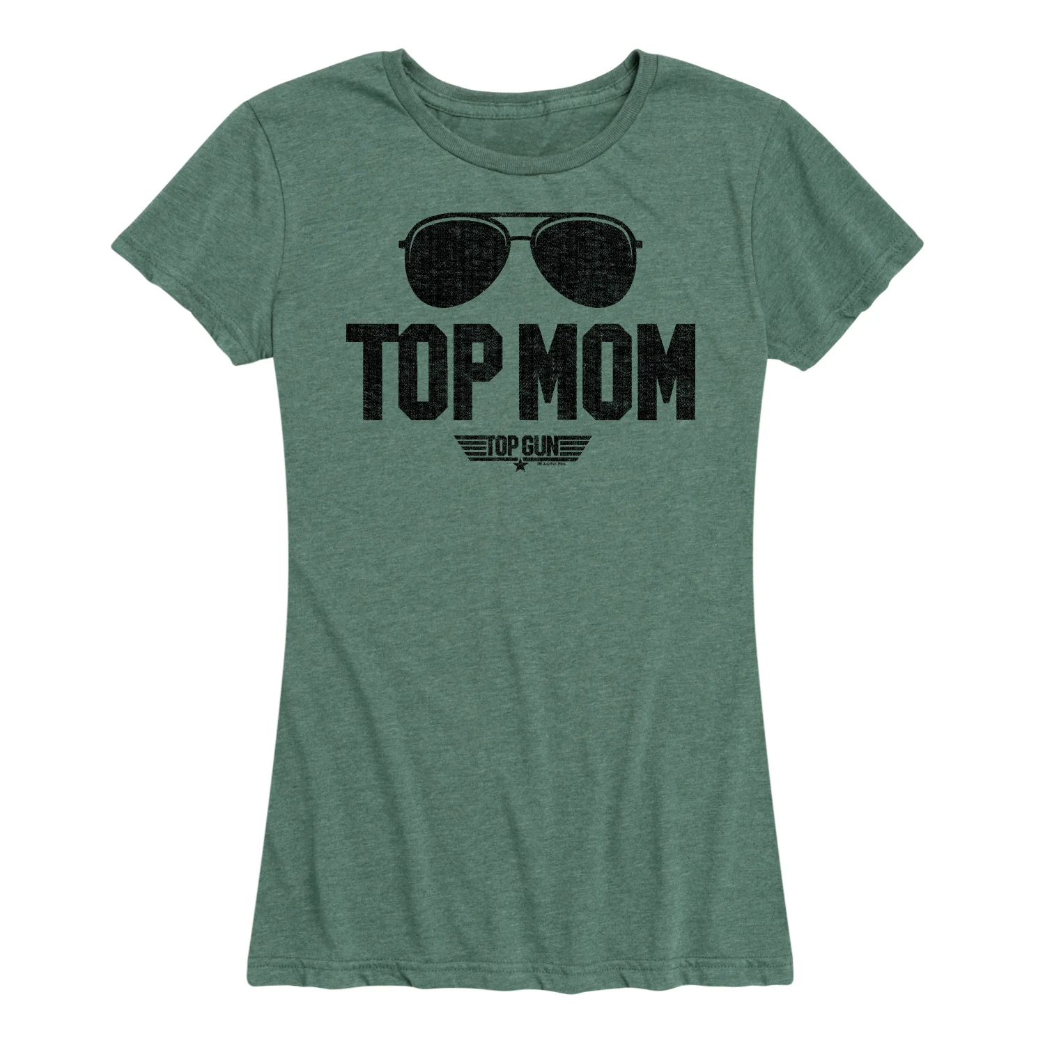 Top Gun - Top Mom - Women's Short Sleeve Graphic T-Shirt - Image 4