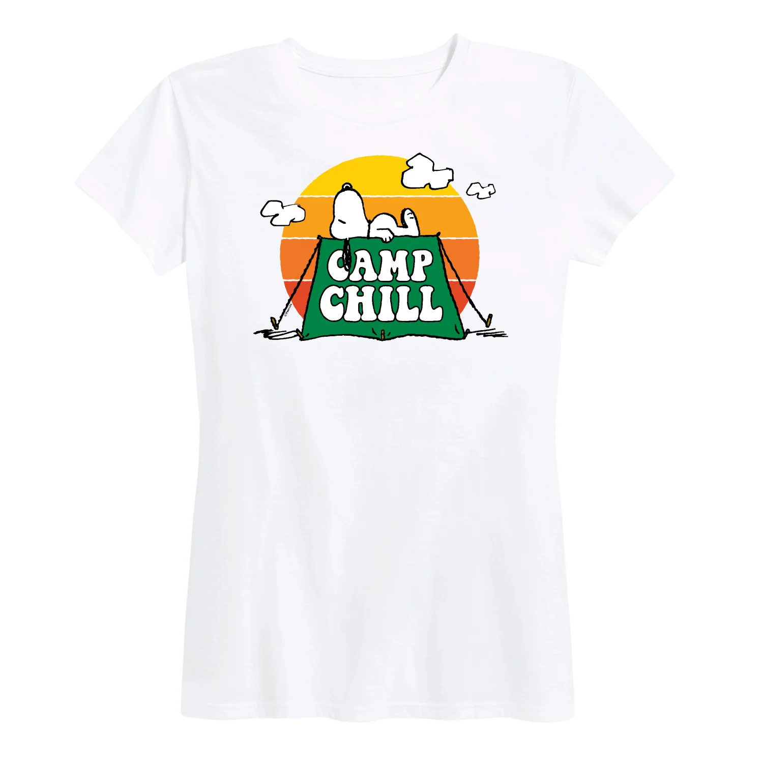 Peanuts - Snoopy Chill - Women's Short Sleeve Graphic T-Shirt