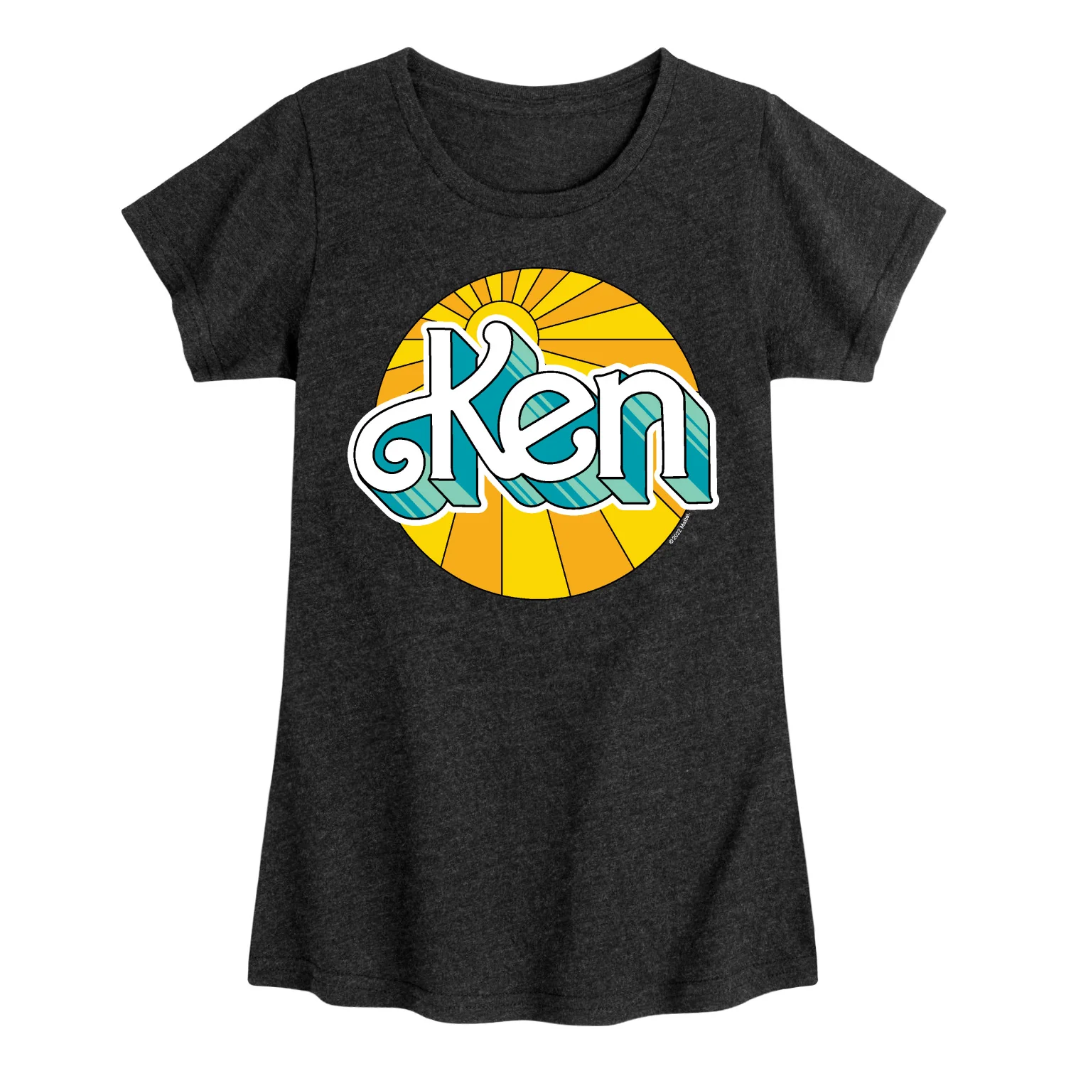 Barbie - Ken - Sun Shining Bright - Toddler And Youth Girls Raglan Graphic T-Shirt - Image 2