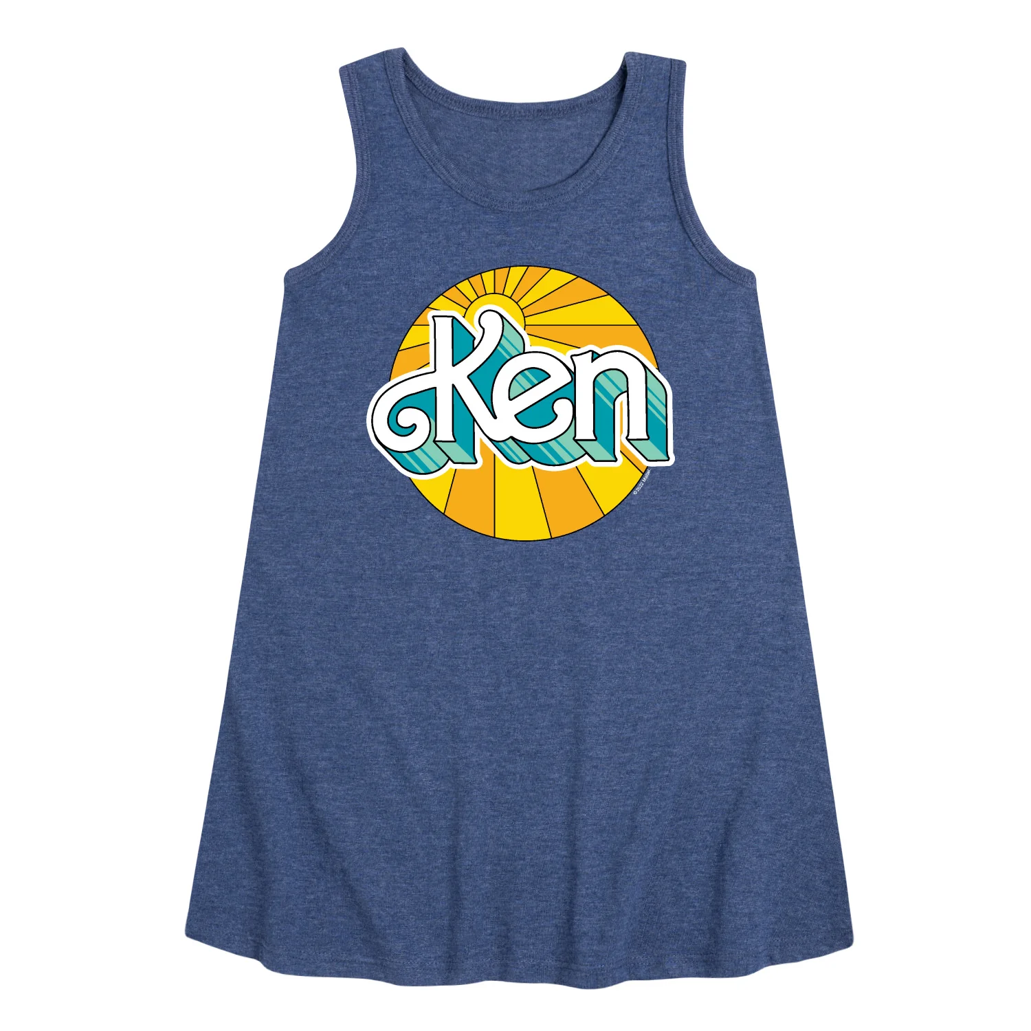Barbie - Ken - Sun Shining Bright - Toddler and Youth Girls A-line Dress