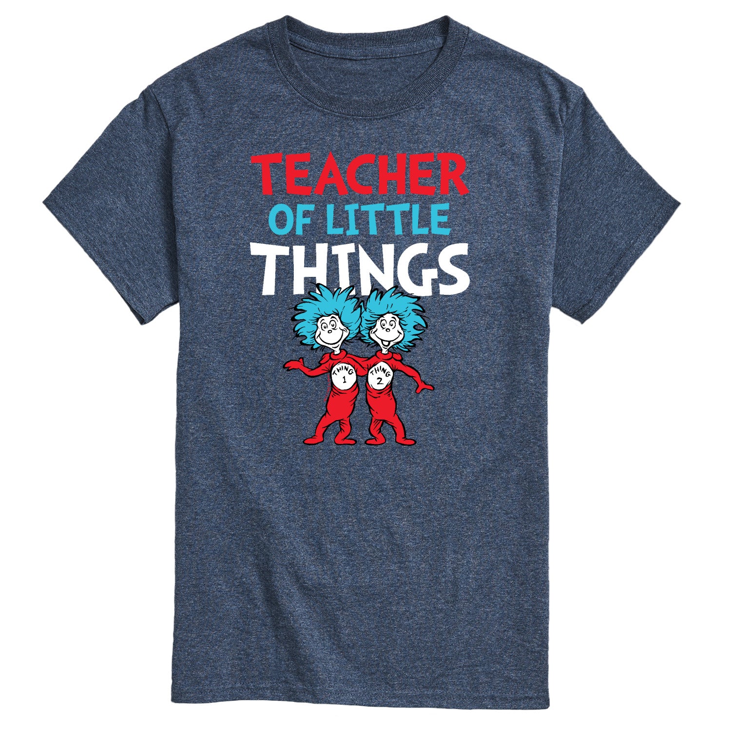 Dr. Seuss - Teacher Of Little Things - Men's Short Sleeve Graphic T-Shirt - Image 3