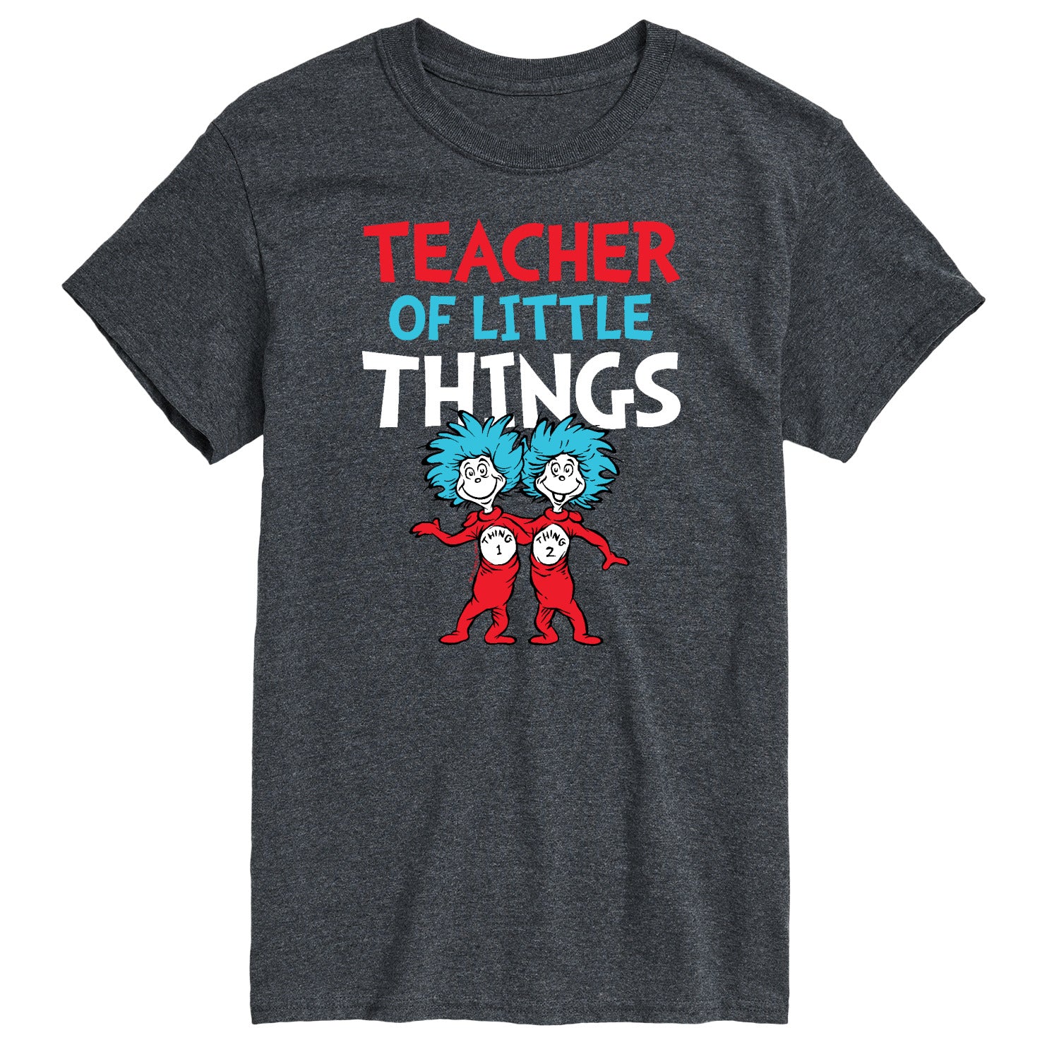 Dr. Seuss - Teacher Of Little Things - Men's Short Sleeve Graphic T-Shirt - Image 4