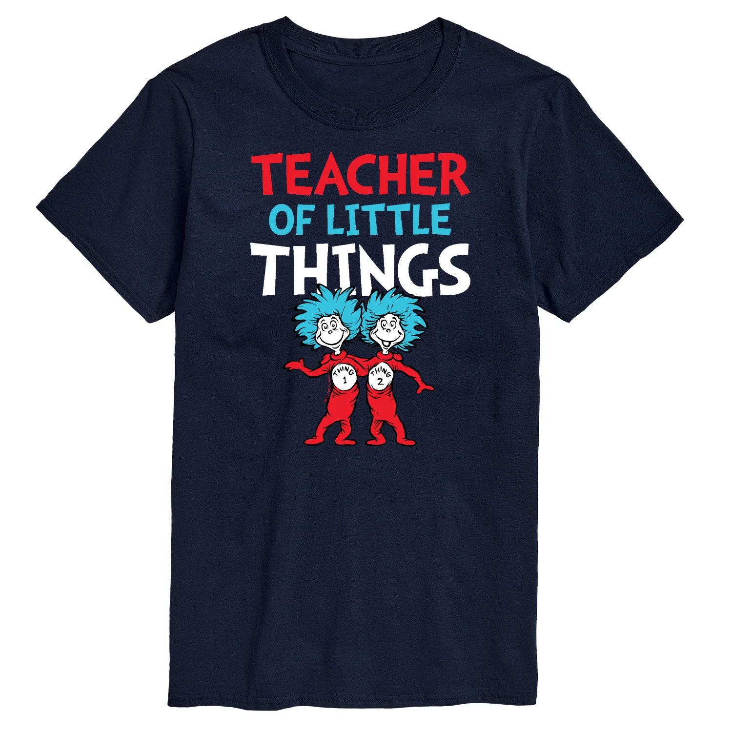 Dr. Seuss - Teacher Of Little Things - Men's Short Sleeve Graphic T-Shirt - Image 5