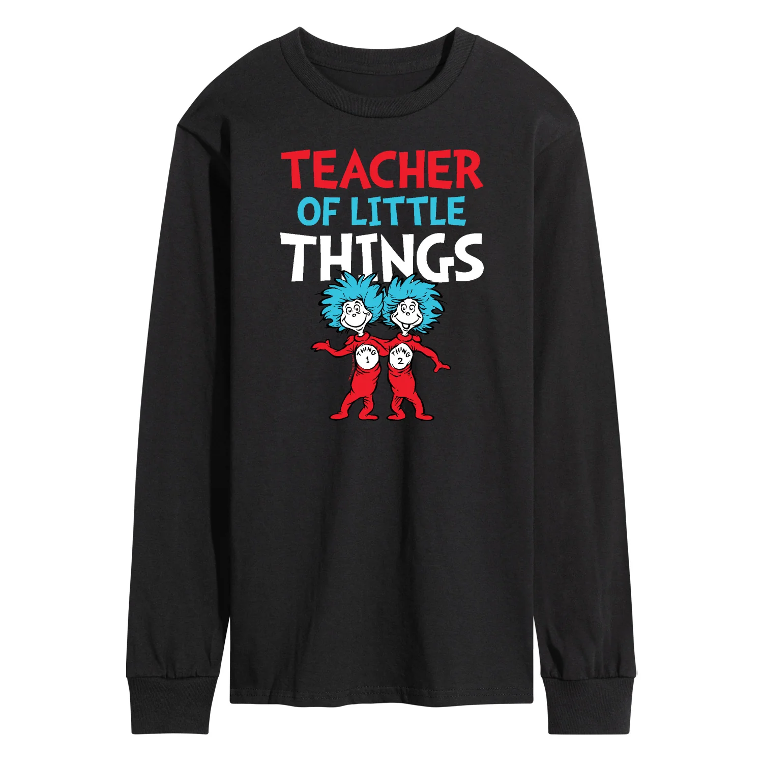 Dr. Seuss - Teacher Of Little Things - Men's Long Sleeve T-Shirt - Image 2