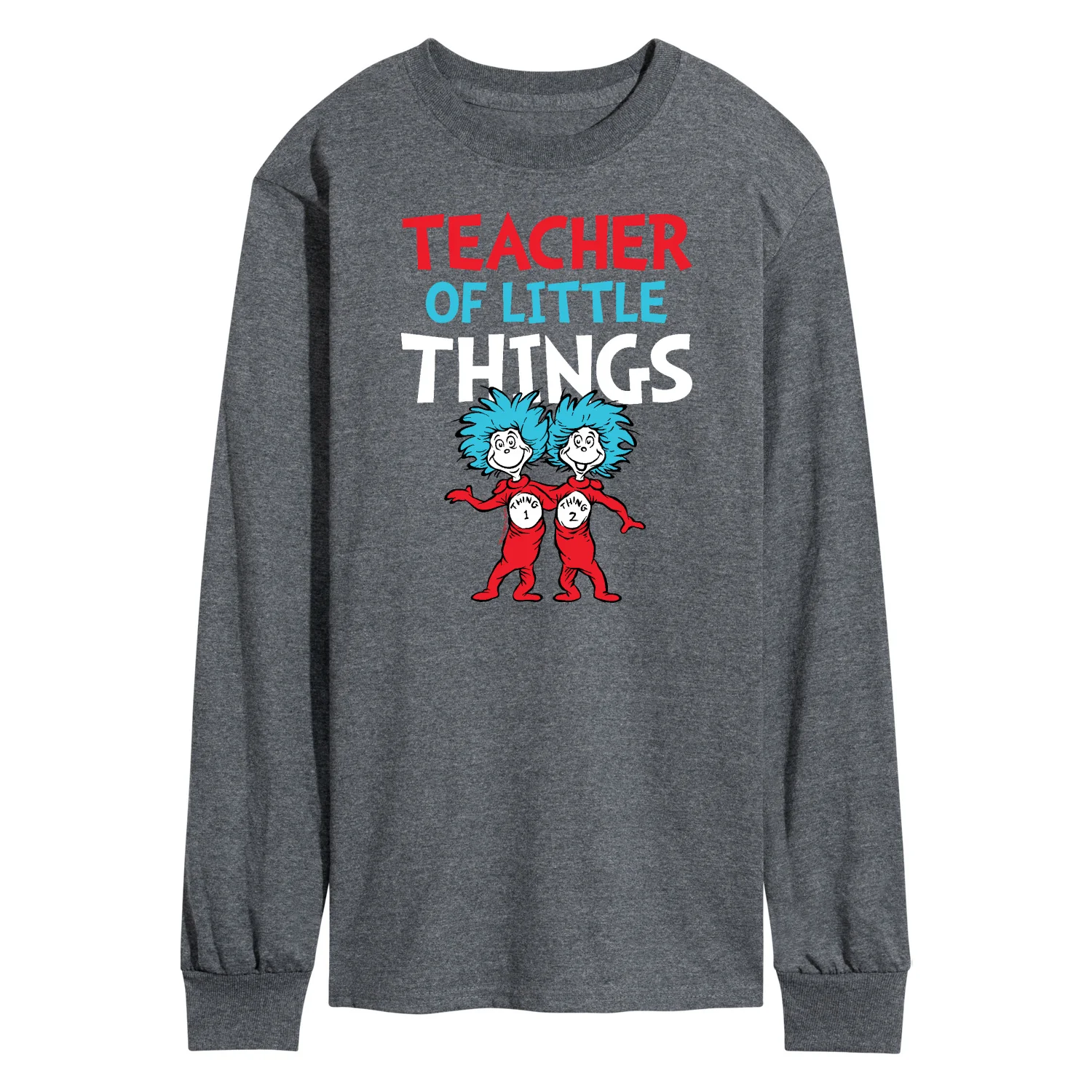 Dr. Seuss - Teacher Of Little Things - Men's Long Sleeve T-Shirt - Image 3