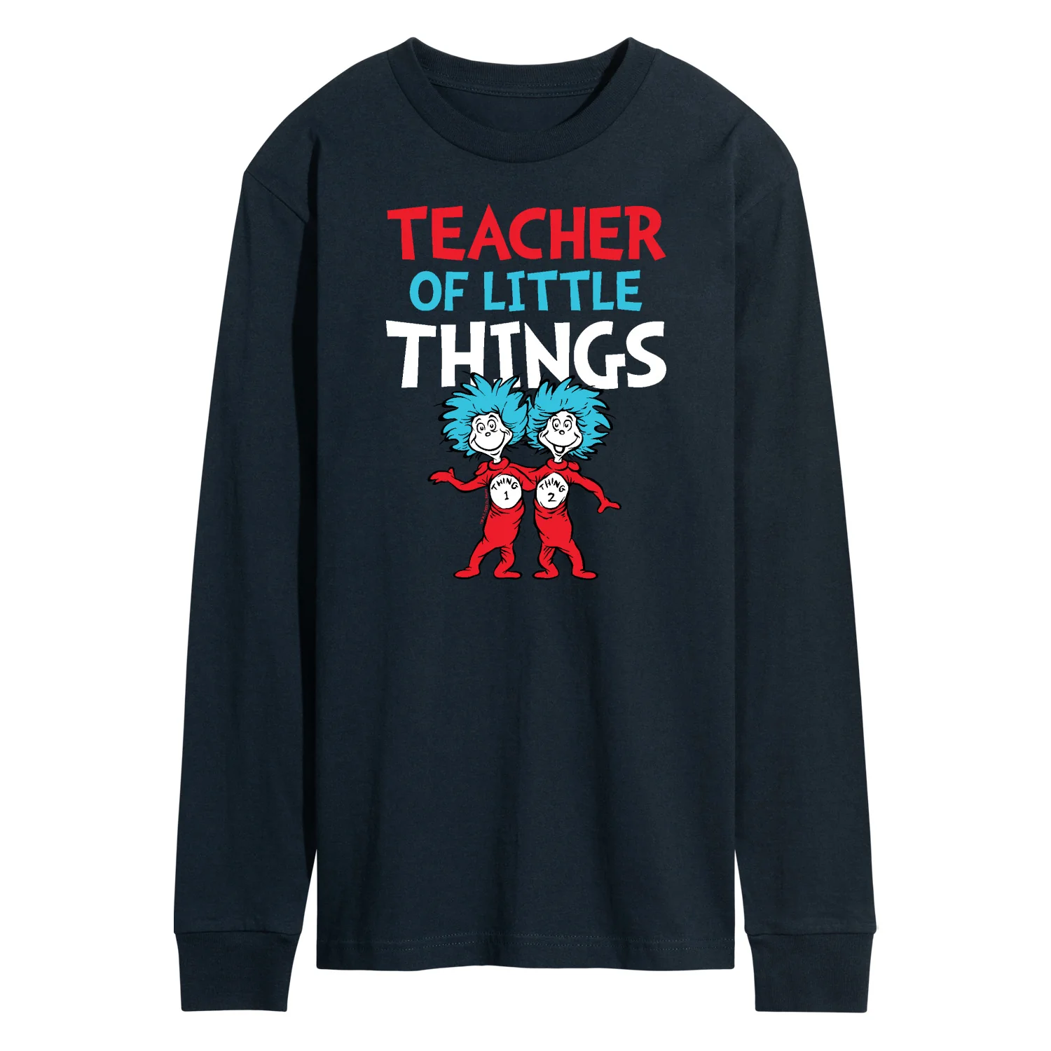 Dr. Seuss - Teacher Of Little Things - Men's Long Sleeve T-Shirt - Image 4