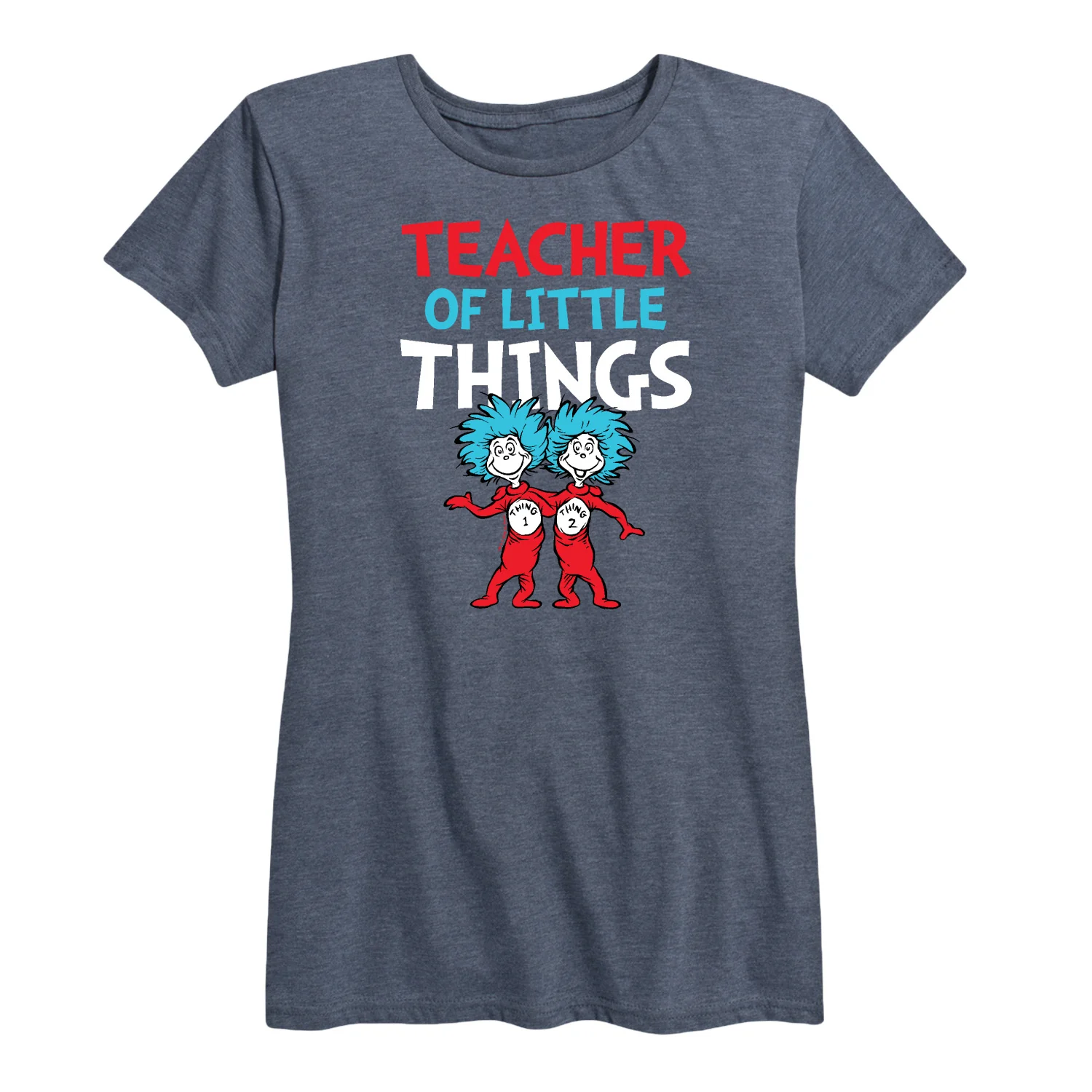 Dr. Seuss - Teacher Of Little Things - Women's Short Sleeve Graphic T-Shirt - Image 2
