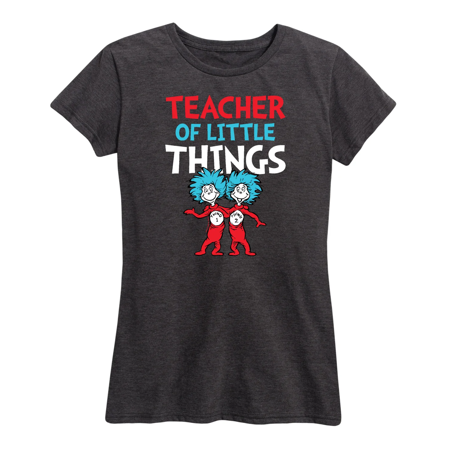 Dr. Seuss - Teacher Of Little Things - Women's Short Sleeve Graphic T-Shirt - Image 3