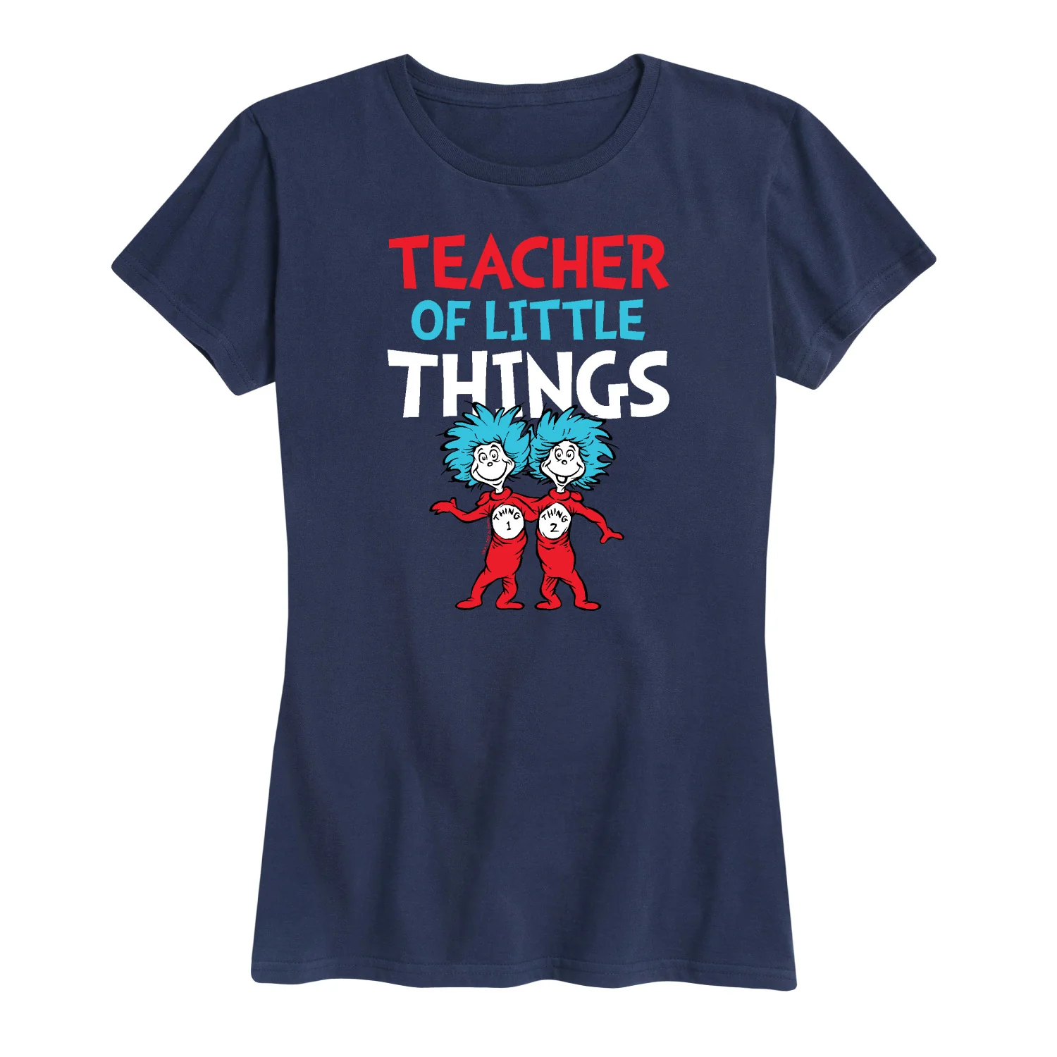 Dr. Seuss - Teacher Of Little Things - Women's Short Sleeve Graphic T-Shirt - Image 5