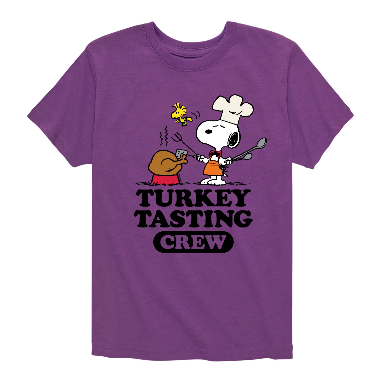 Peanuts - Turkey Tasting Crew - Toddler And Youth Short Sleeve Graphic T-Shirt - Image 2