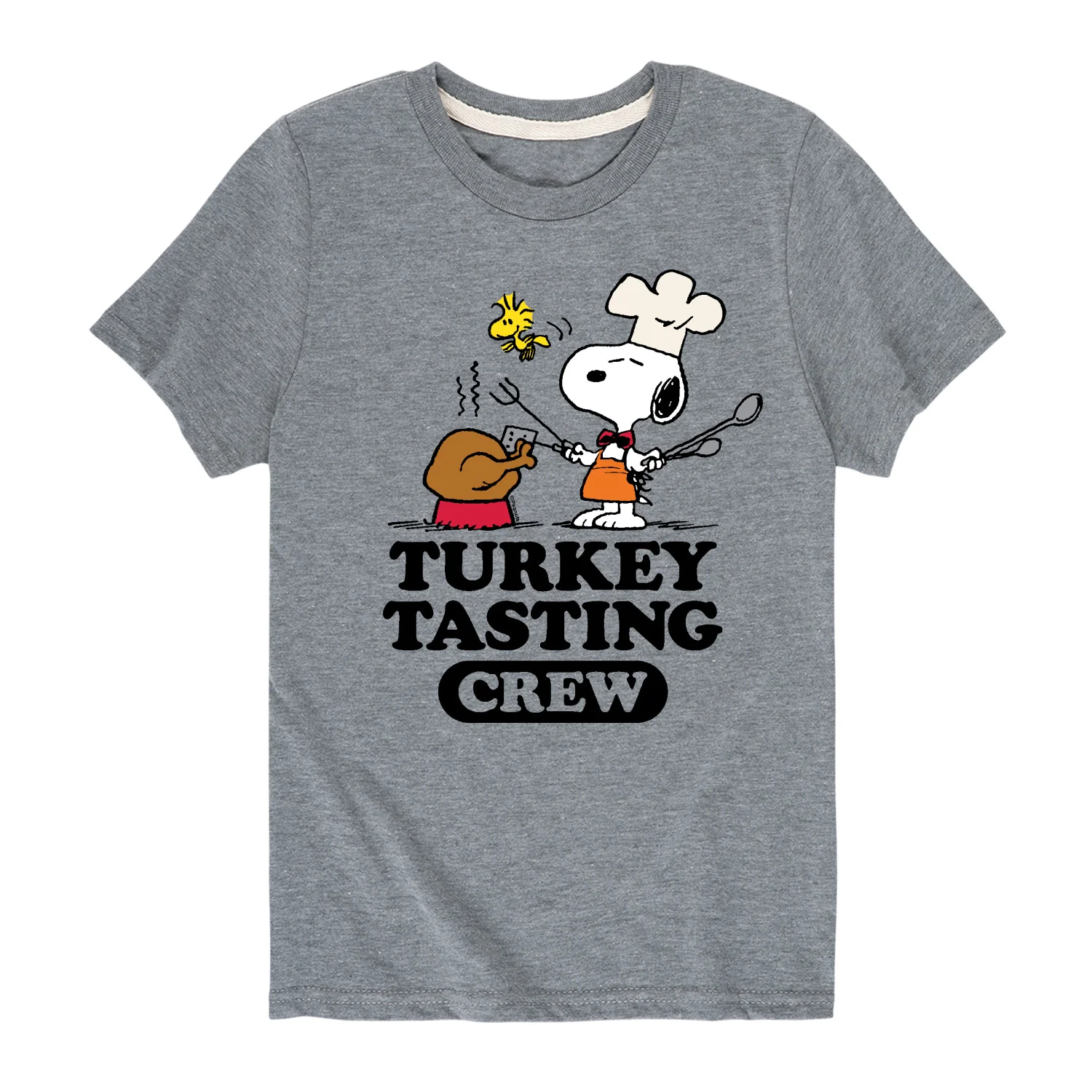 Peanuts - Turkey Tasting Crew - Toddler And Youth Short Sleeve Graphic T-Shirt - Image 3