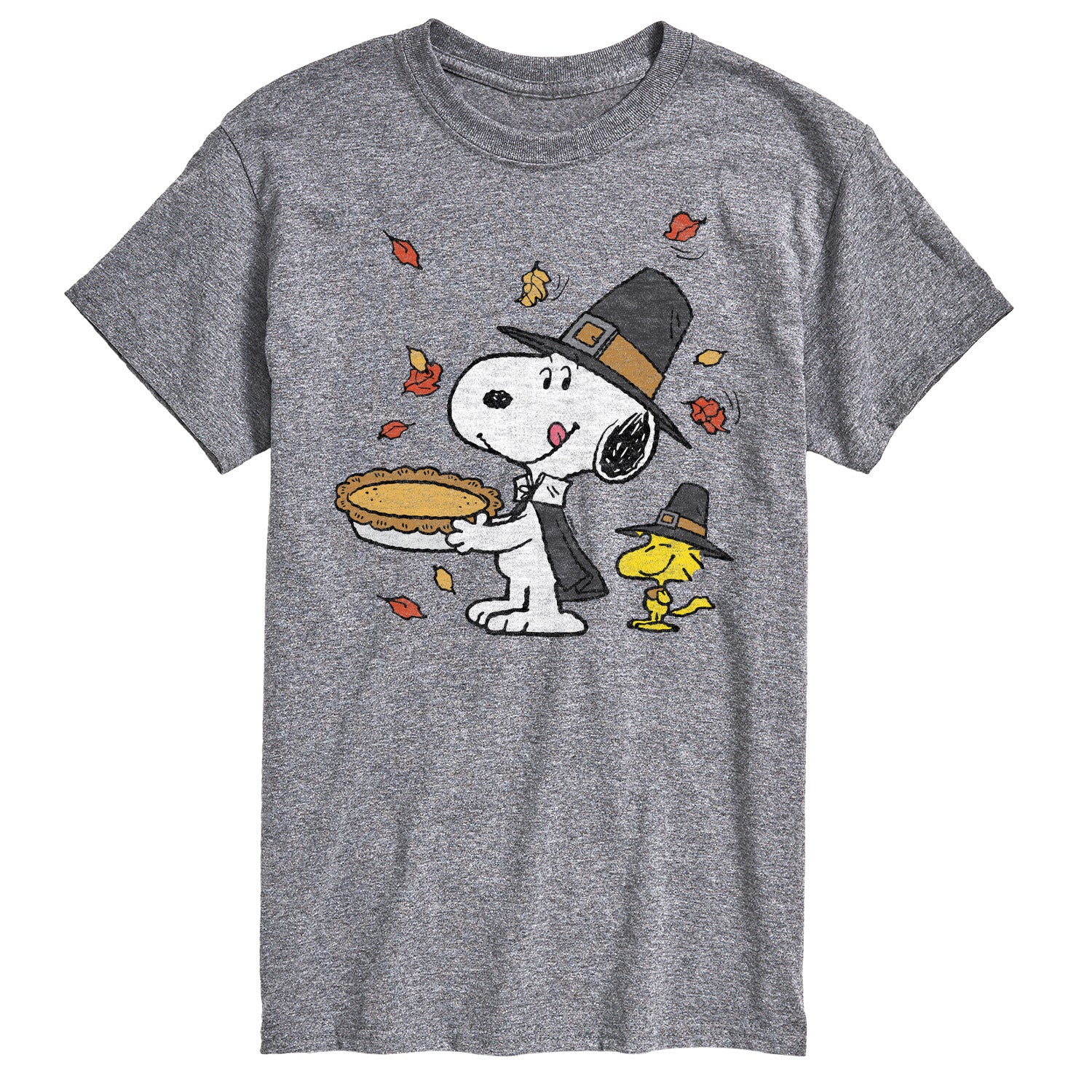 Peanuts - Thanksgiving Scene - Men's Short Sleeve Graphic T-Shirt - Image 2