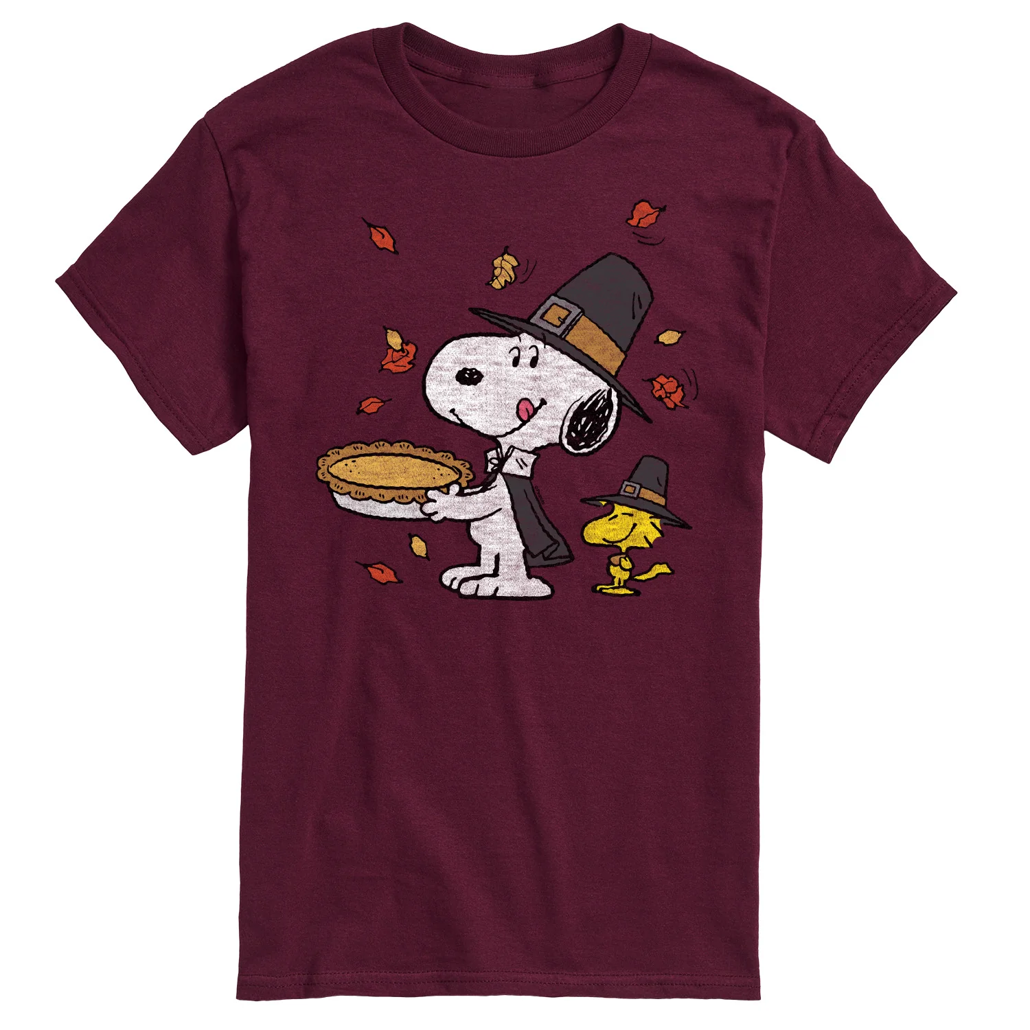 Peanuts - Thanksgiving Scene - Men's Short Sleeve Graphic T-Shirt - Image 6