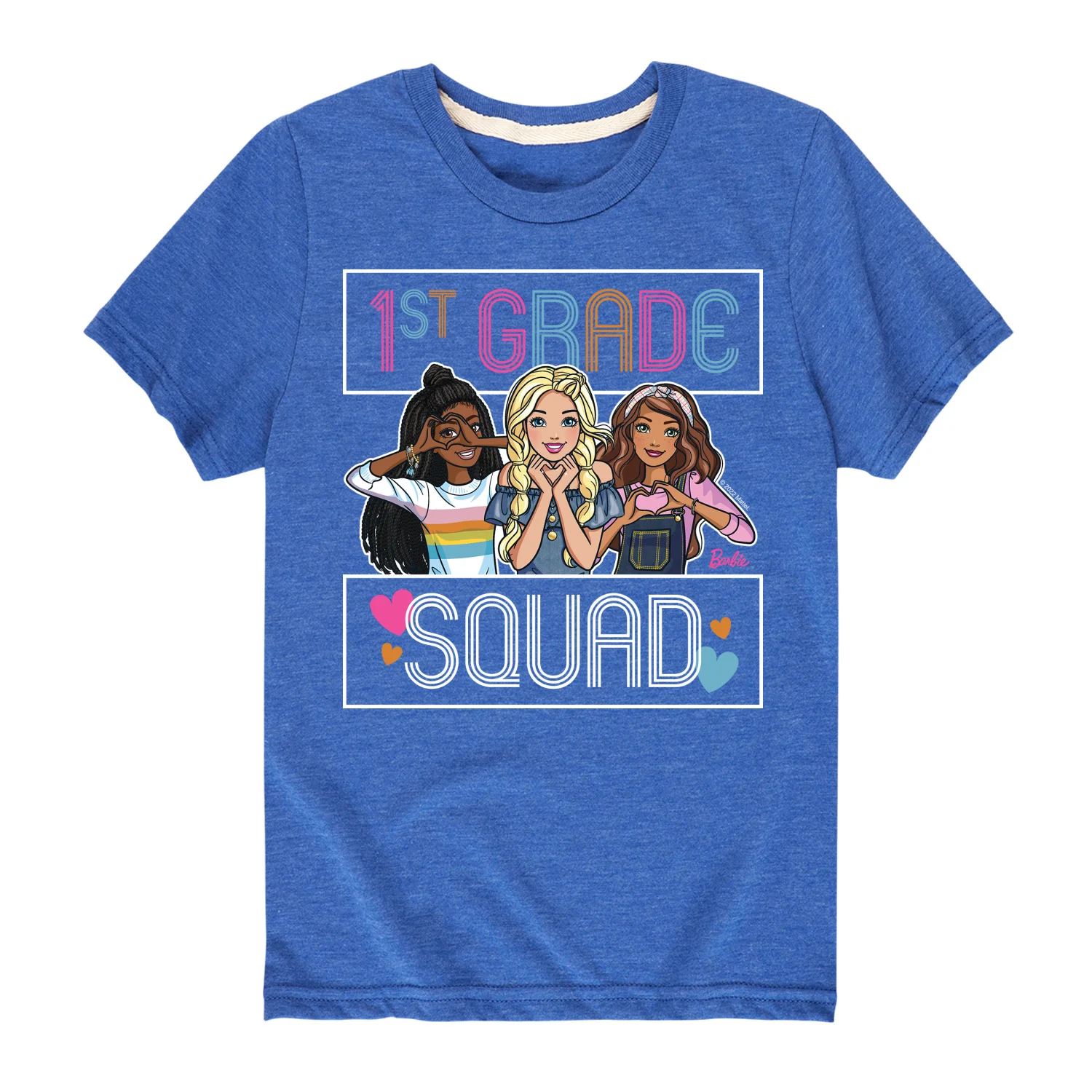Barbie - Back To School - 1st Grade Squad - Toddler And Youth Short Sleeve Graphic T-Shirt - Image 6