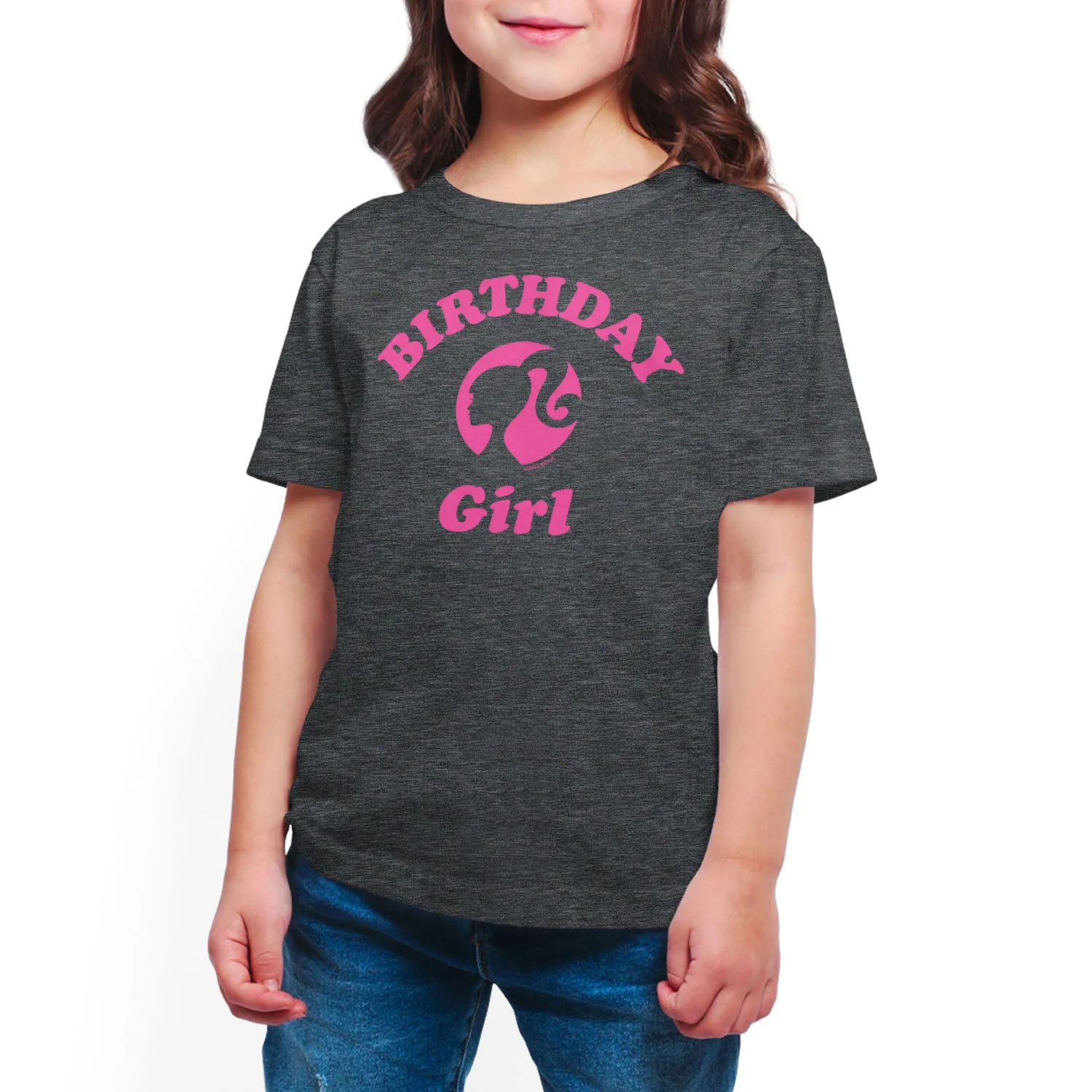 Barbie - Birthday Girl - Youth and Toddler Short Sleeve Graphic T-shirt - Image 4
