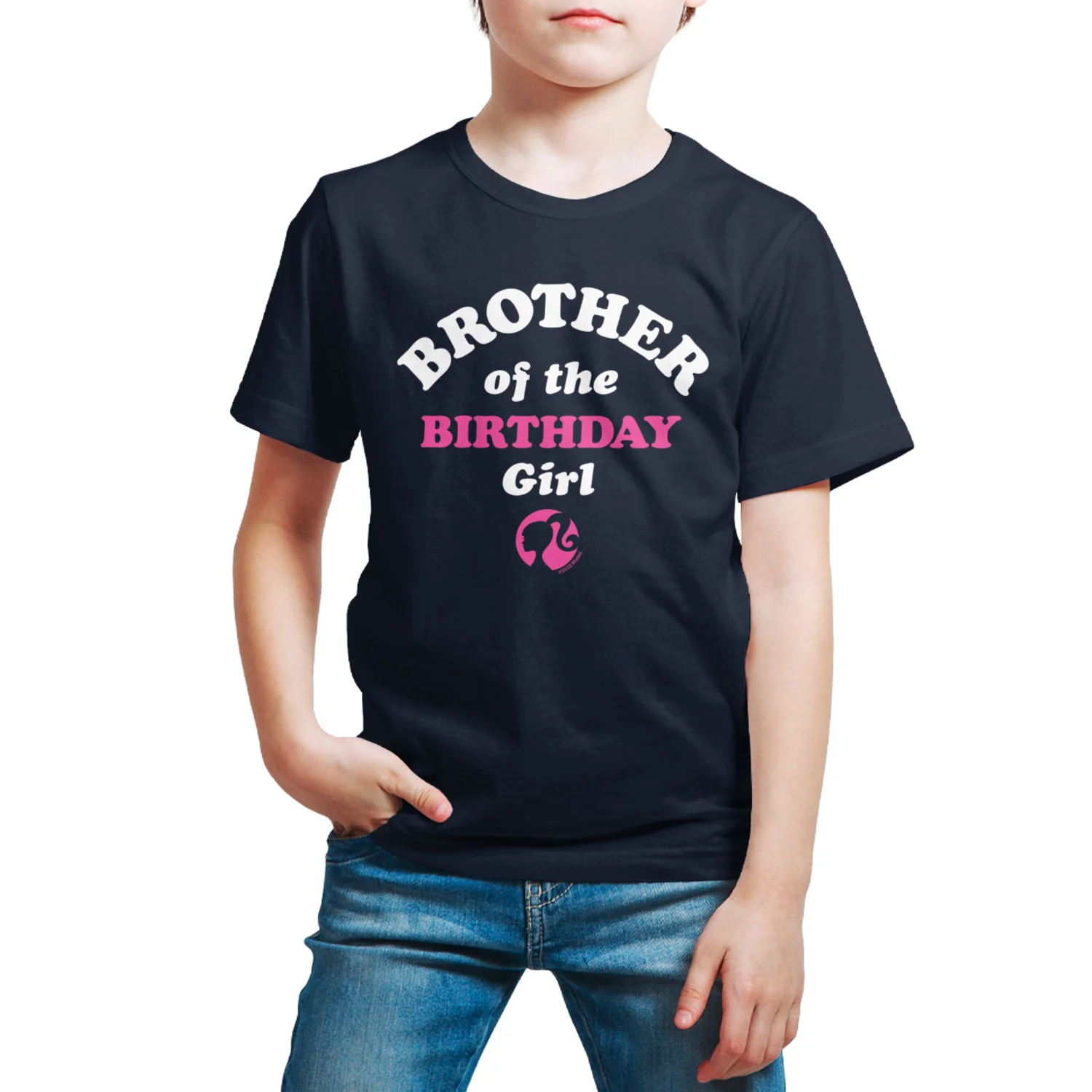 Barbie - Brother of The Birthday Girl - Toddler and Youth Short Sleeve Graphic T-Shirt - Image 5