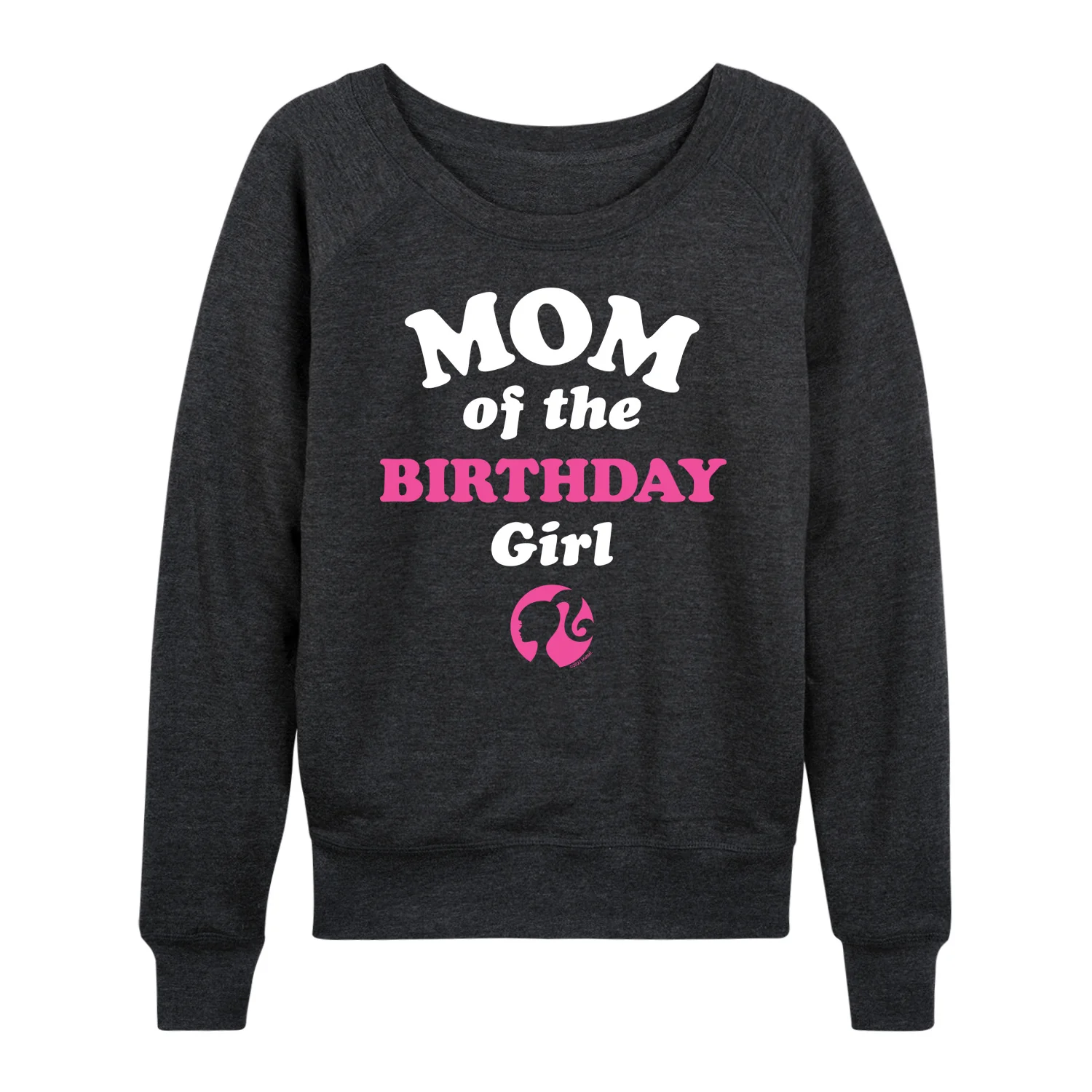 Barbie - Mom of The Birthday Girl - Women's Lightweight French Terry Long Sleeve Shirt - Image 3