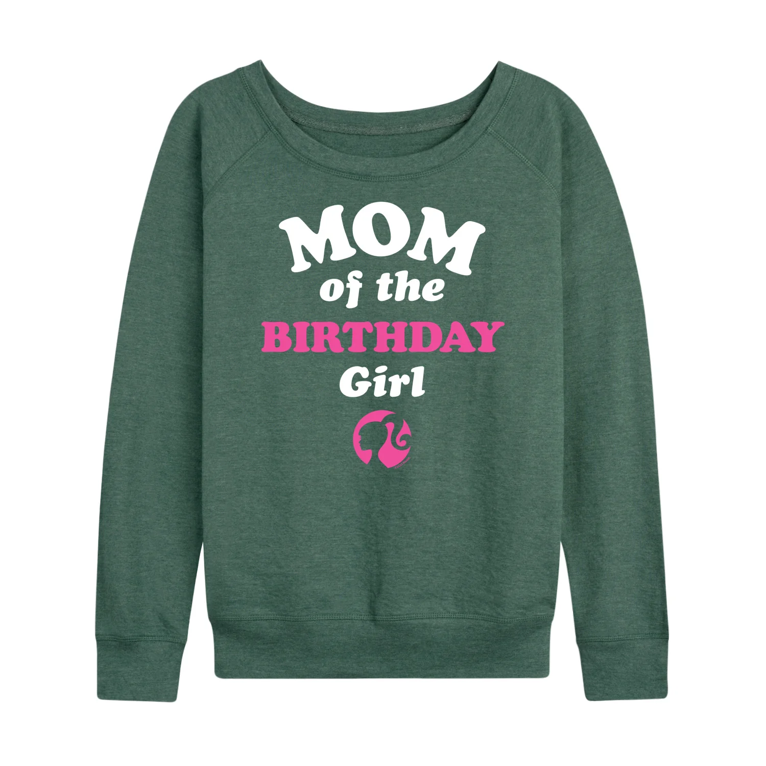 Barbie - Mom of The Birthday Girl - Women's Lightweight French Terry Long Sleeve Shirt - Image 4